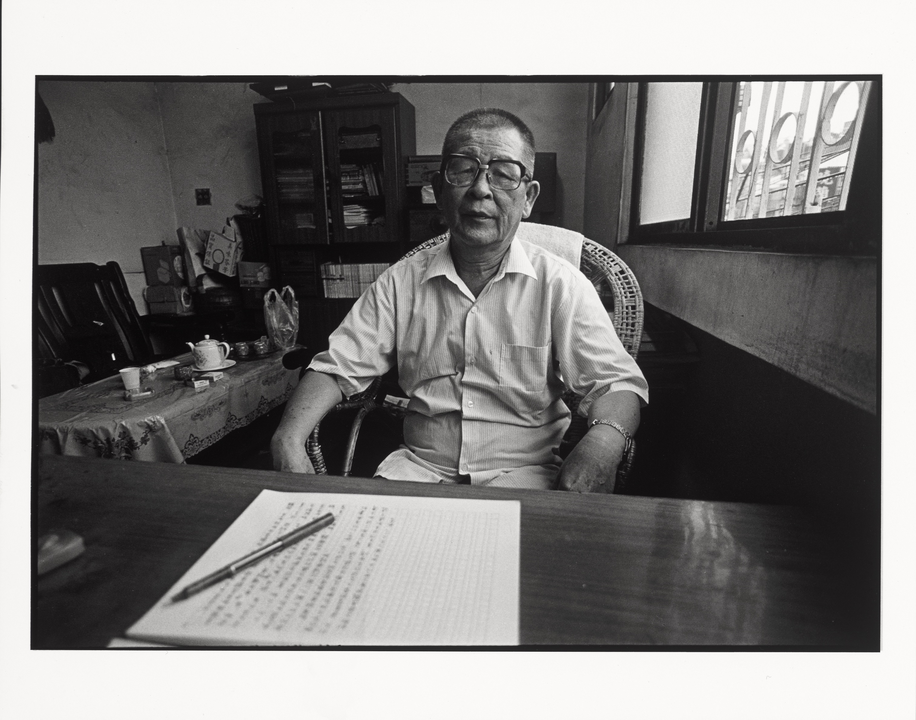 葉石濤的寫作生命，與台灣現代史同起伏，他撰寫了《台灣文學史綱》，是確立台灣文學主體性的重要著作。（華映提供，攝影林柏樑）