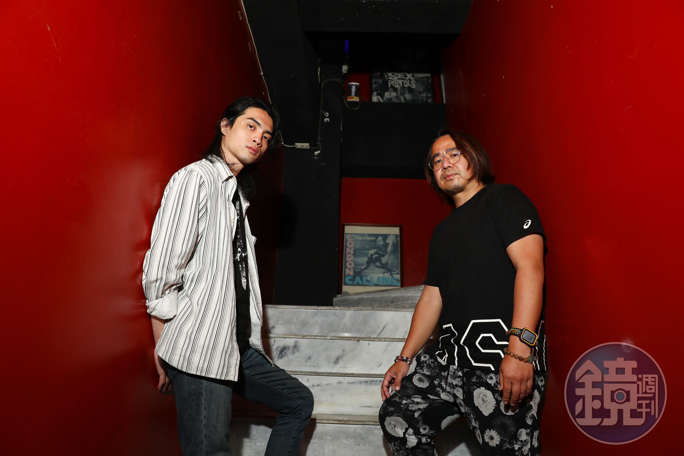 葛萊美獎得主李政瀚與浮現音樂創辦人老諾（本名陳信宏）。