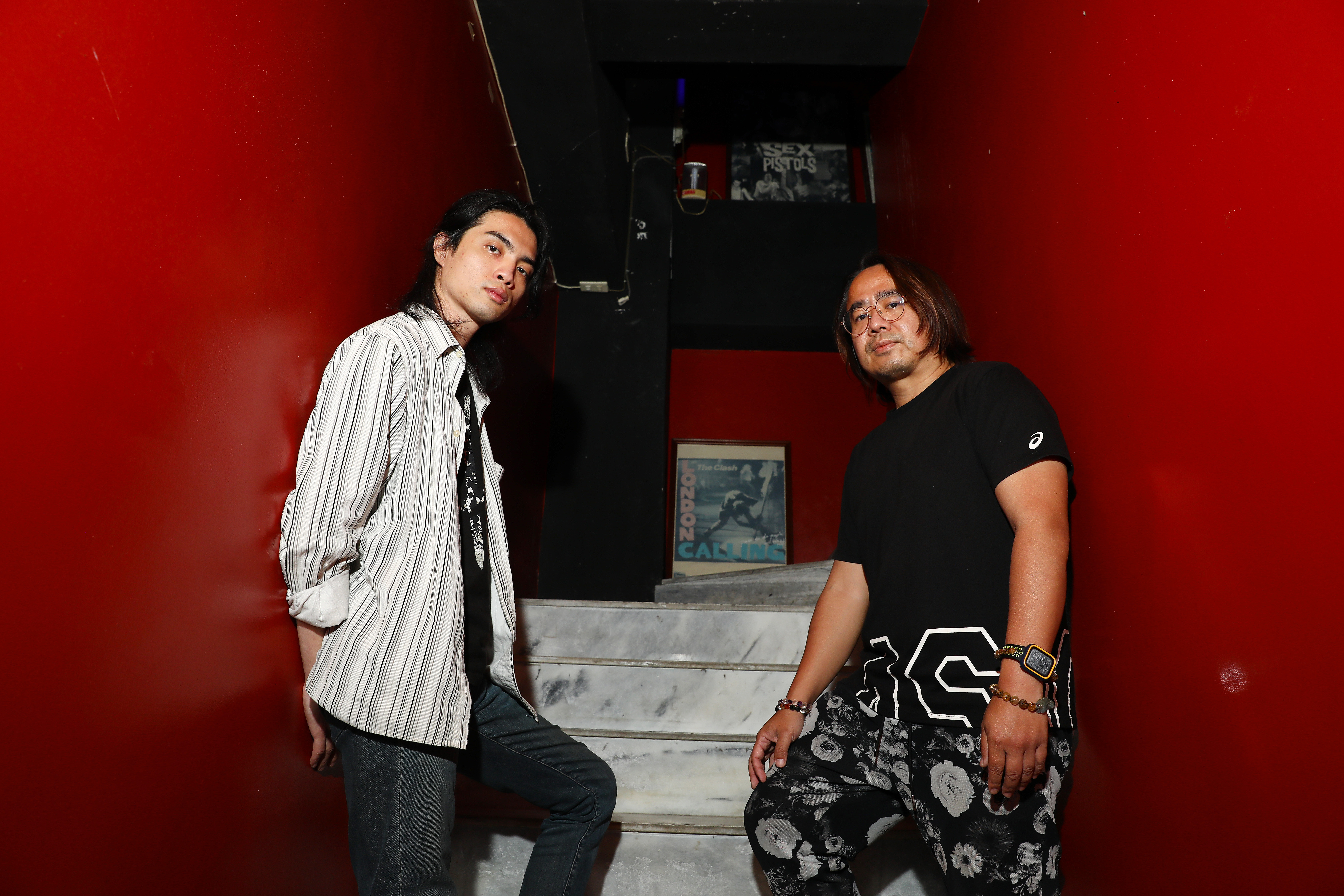 葛萊美獎得主李政瀚與浮現音樂創辦人老諾（本名陳信宏）。