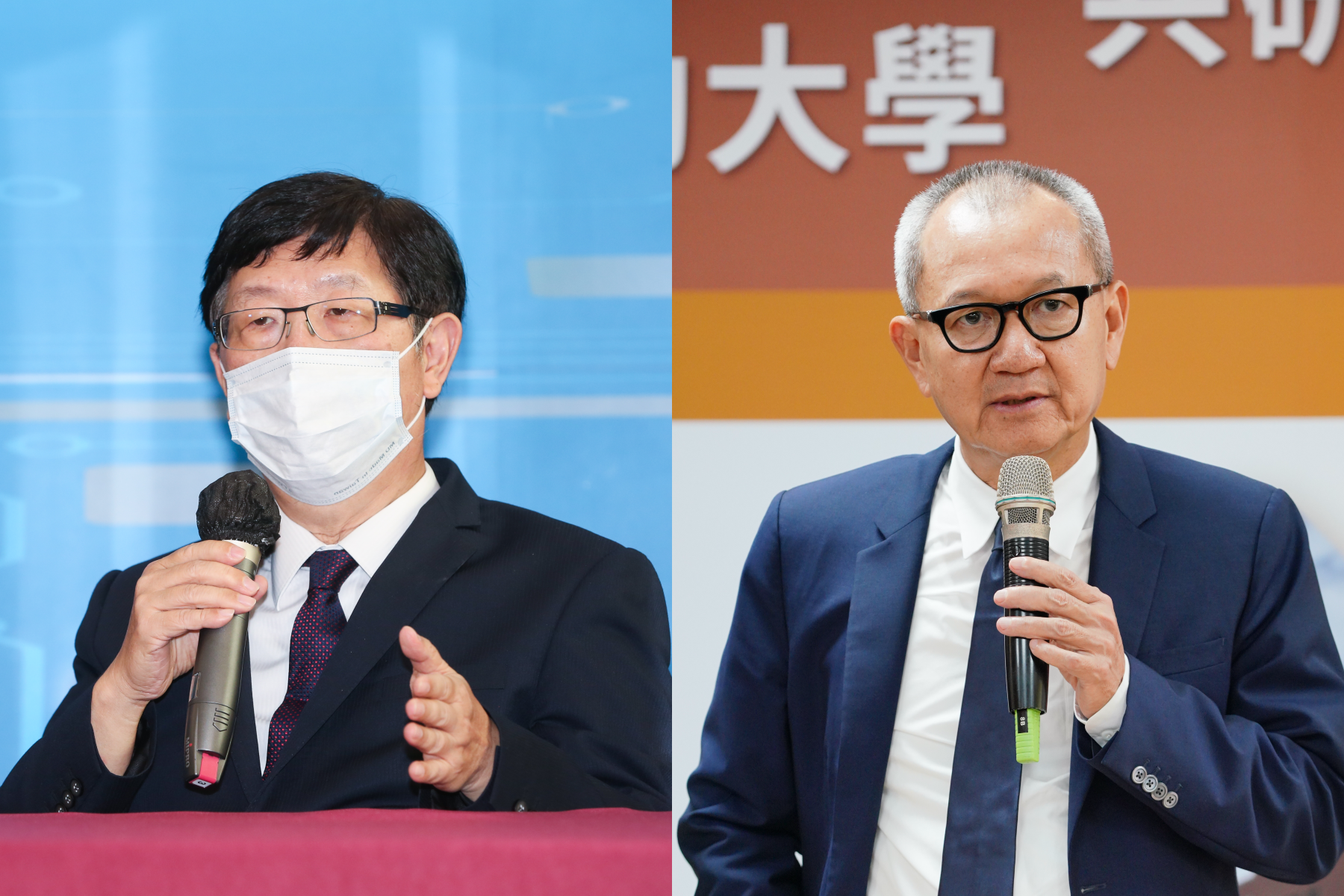 鴻海與國巨合資成立的國創今宣布增資31億元，由鴻海董事長劉揚偉（左）、國巨董事長陳泰銘（右）擔任正副董事長，並以新台幣28.868億元參與功率元件廠富鼎先進私募。（本刊資料照）