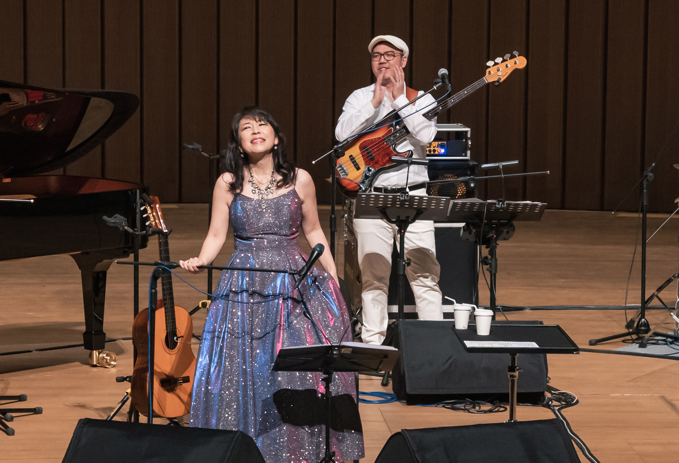 小野麗莎在高雄衛武營首場演出圓滿完成。（好滿意音樂）