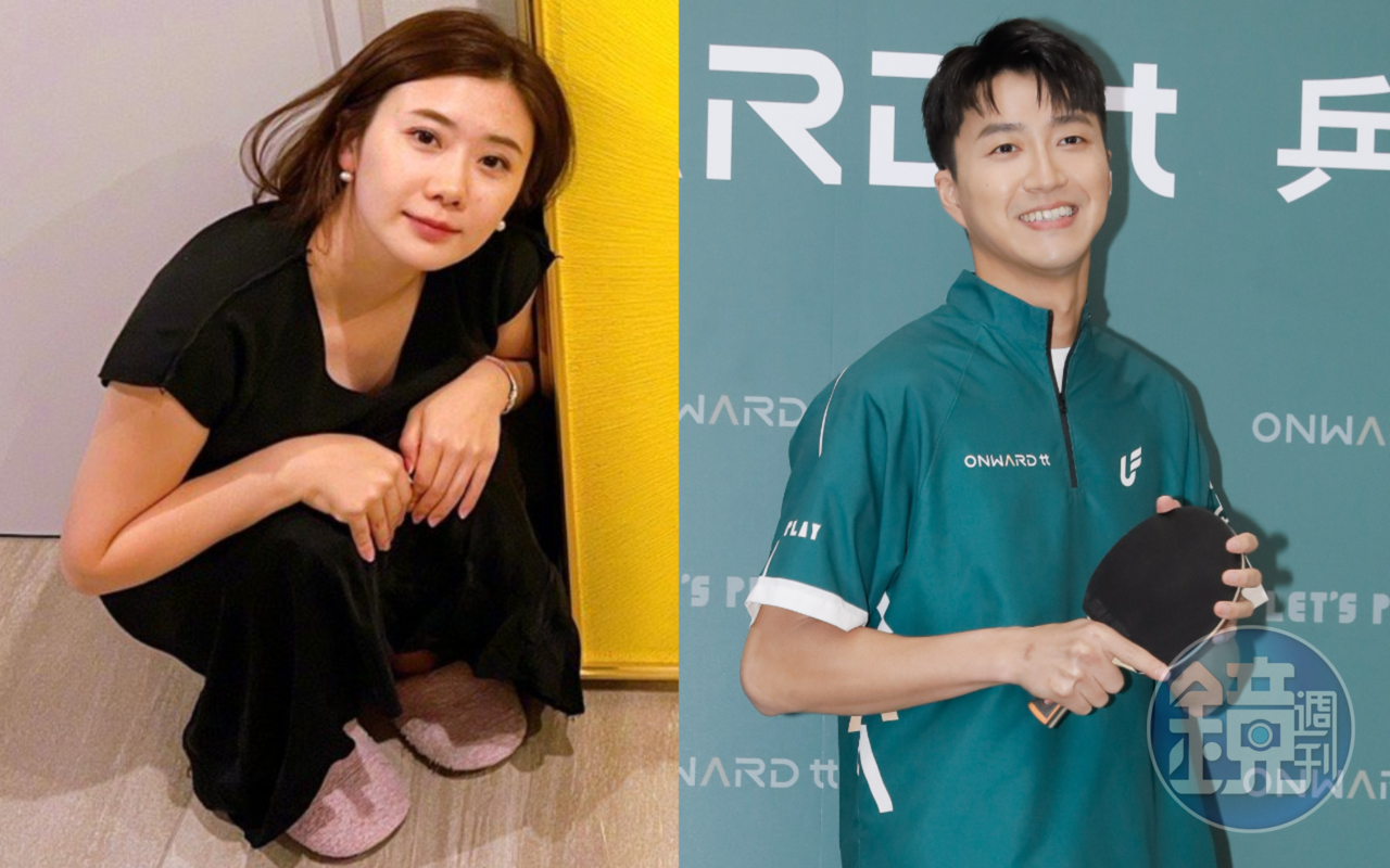 福原愛(左圖)去年與江宏傑(右圖)離婚。(翻攝自福原愛微博、本刊資料照)