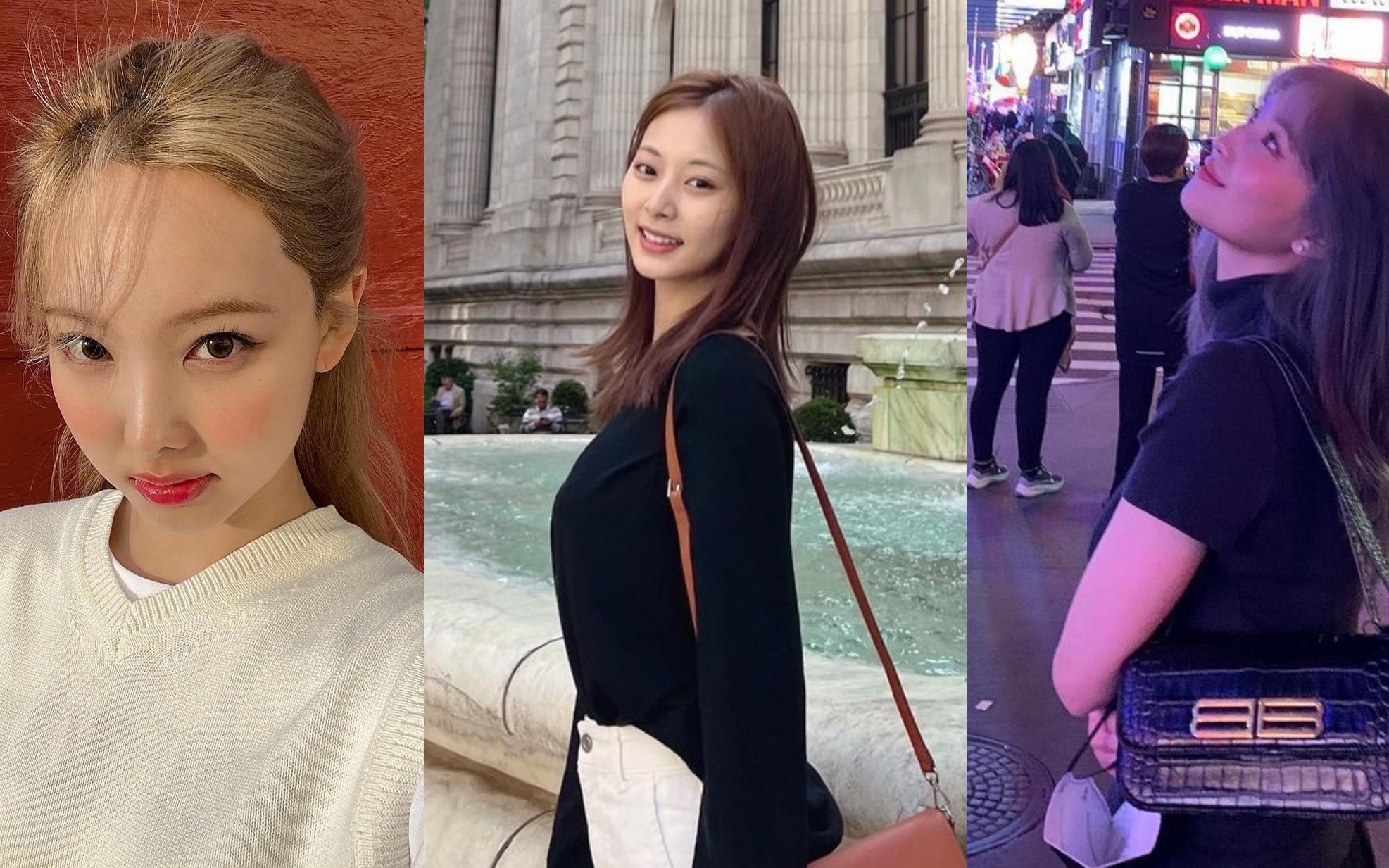 TWICE成員娜璉、子瑜與MOMO傳出確診新冠肺炎。（翻攝成員IG）