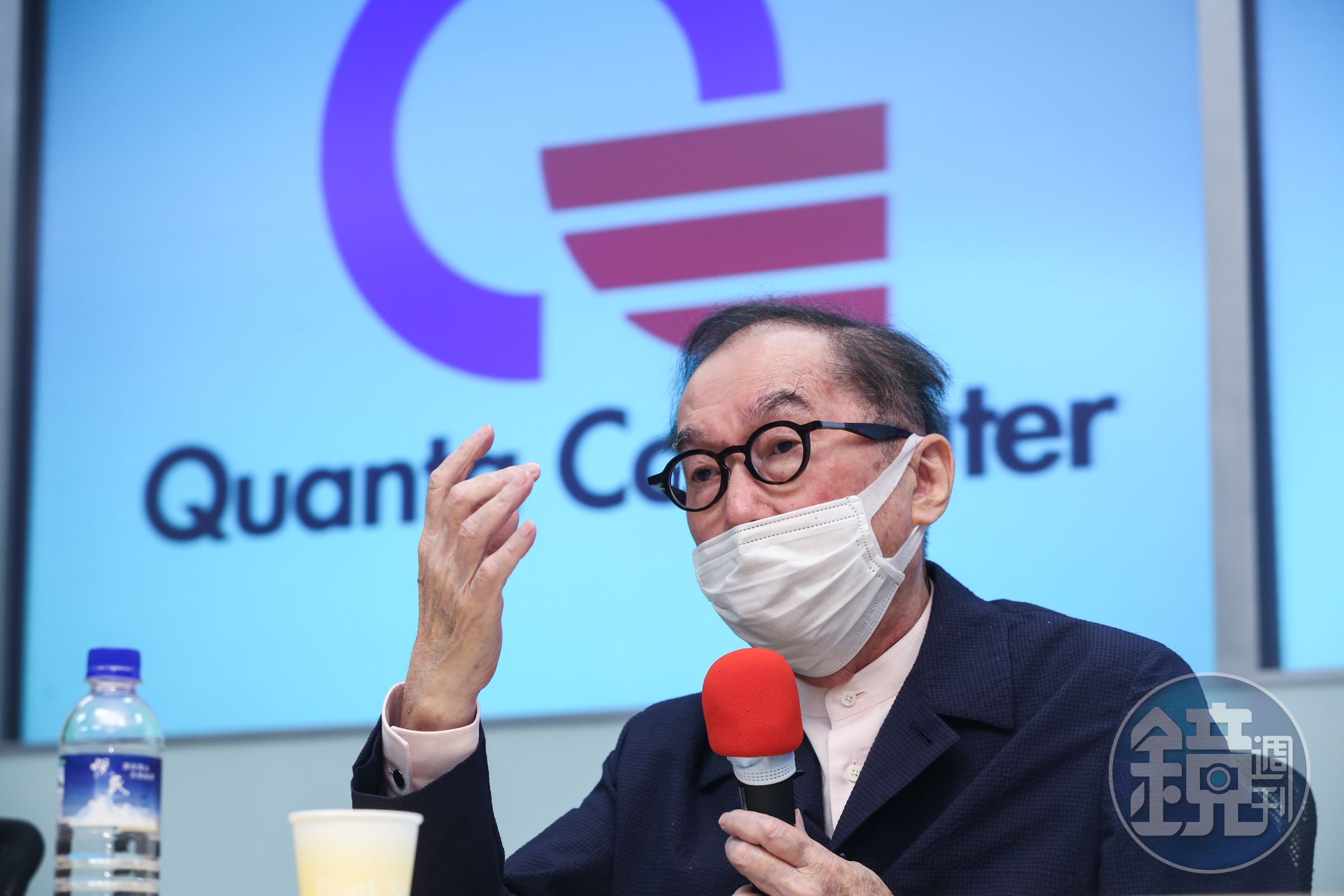 林百里預告廣達要從硬體供應商轉型為平台供應商。（本刊資料照）