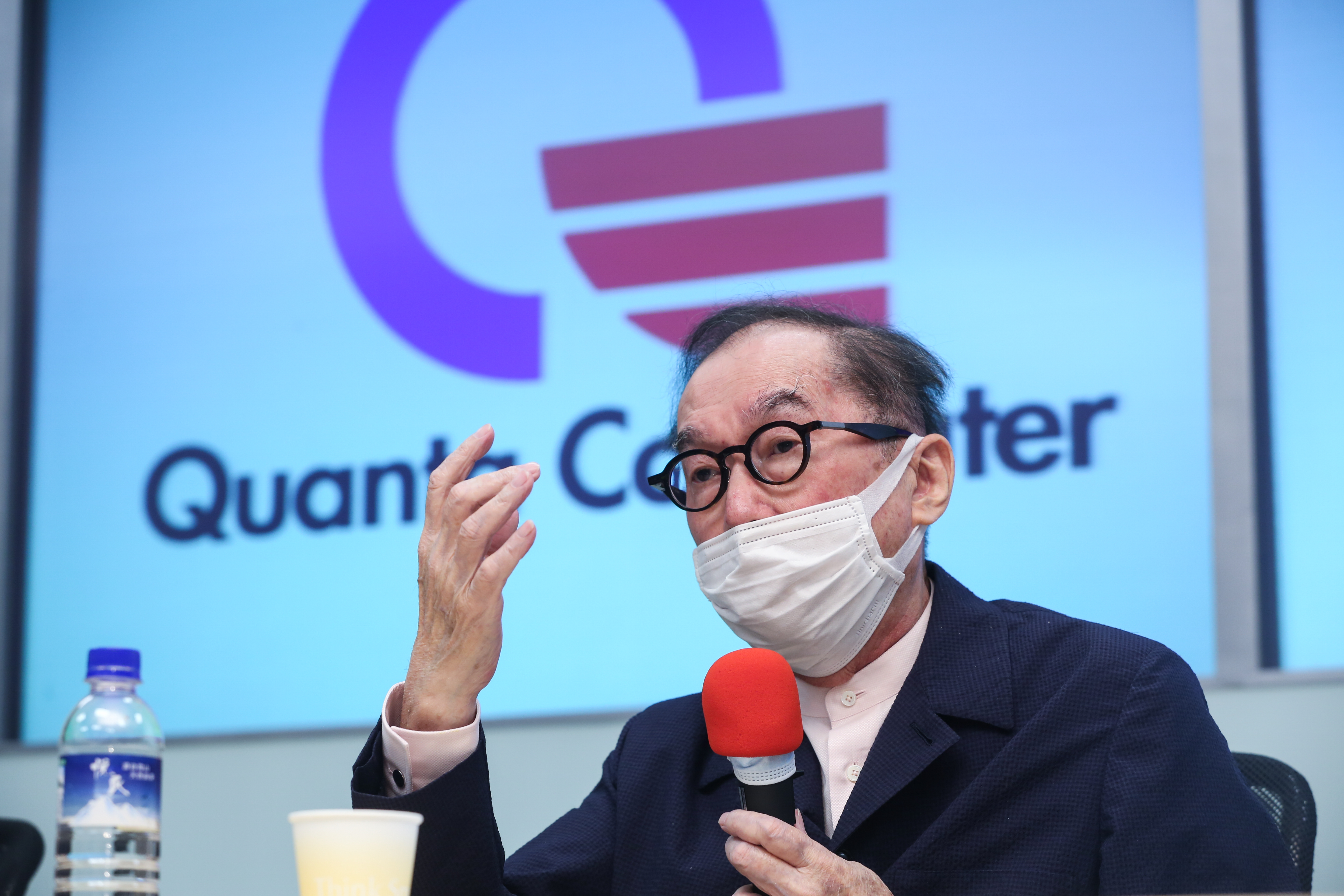 林百里預告廣達要從硬體供應商轉型為平台供應商。（本刊資料照）