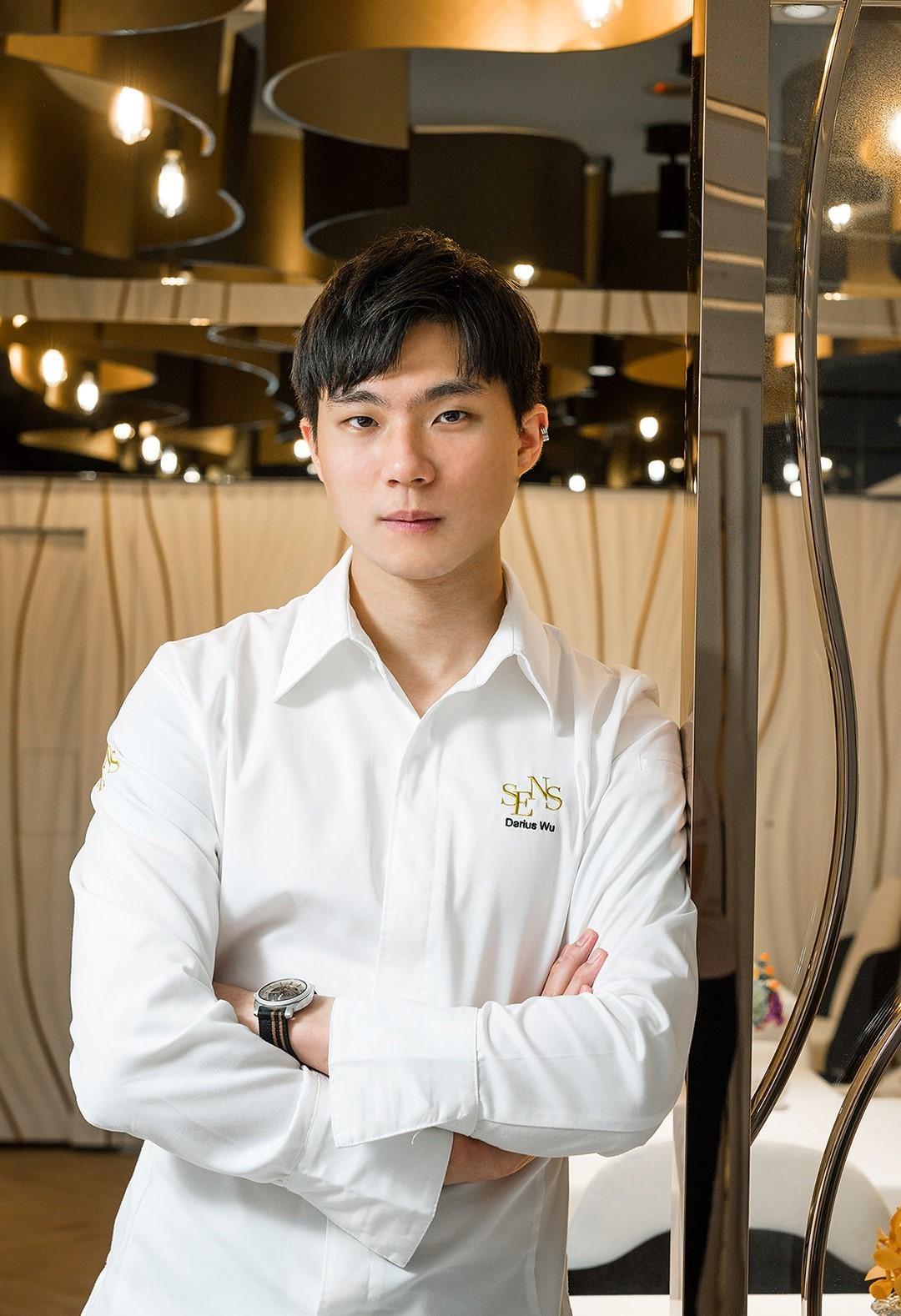 SENS主廚吳定祐年紀雖輕，經歷卻相當豐富。