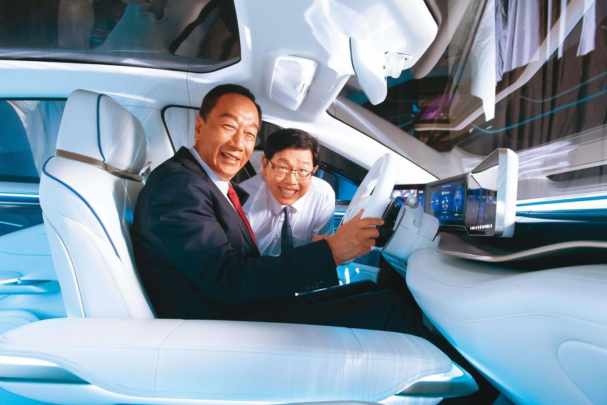 在劉揚偉主導下,鴻海這幾年深耕電動車產業布局。(鴻海提供)
