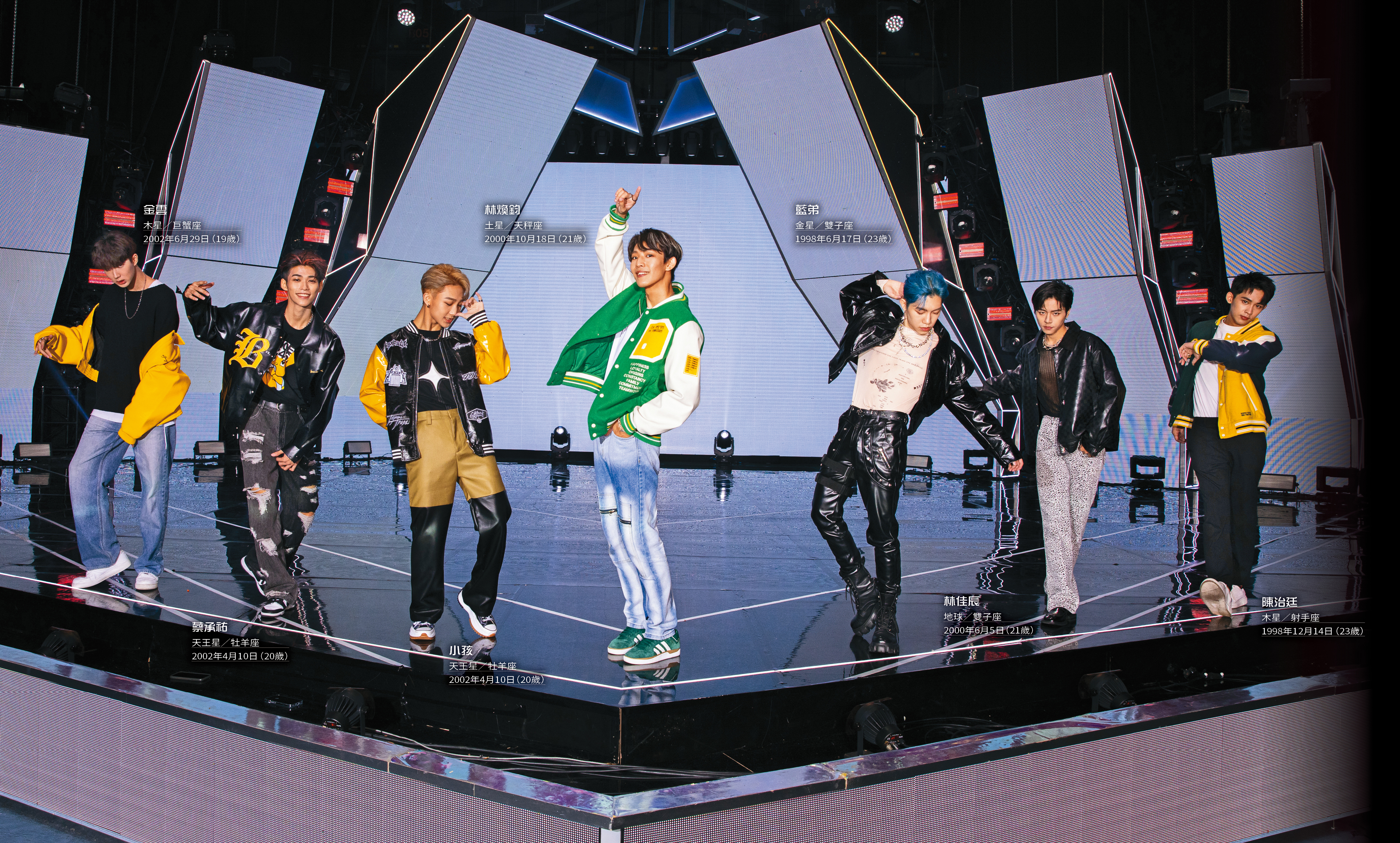 《原子少年》創造不少冒出頭的鮮肉少年，其中開場舞站C位的林煥鈞最受矚目，另外陳治廷、林佳辰、藍弟、小孩、蔡承祐和金雲表現出圈，備受關注。