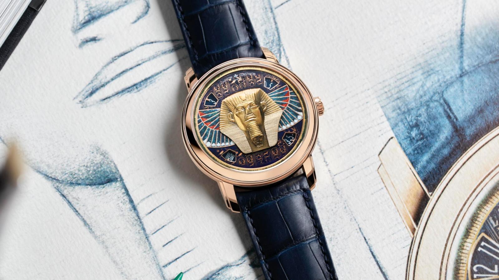 Tribute to great civilisations Grand sphinx de Tanis獅身人面像|7620A/000R-B927/錶徑42mm/18K 5N粉紅金錶殼/小時、分鐘、星期、日期指示功能/2460 G4/2自動上鏈機芯/防水約30米/限量五只,專賣店限定發售/價格店洽