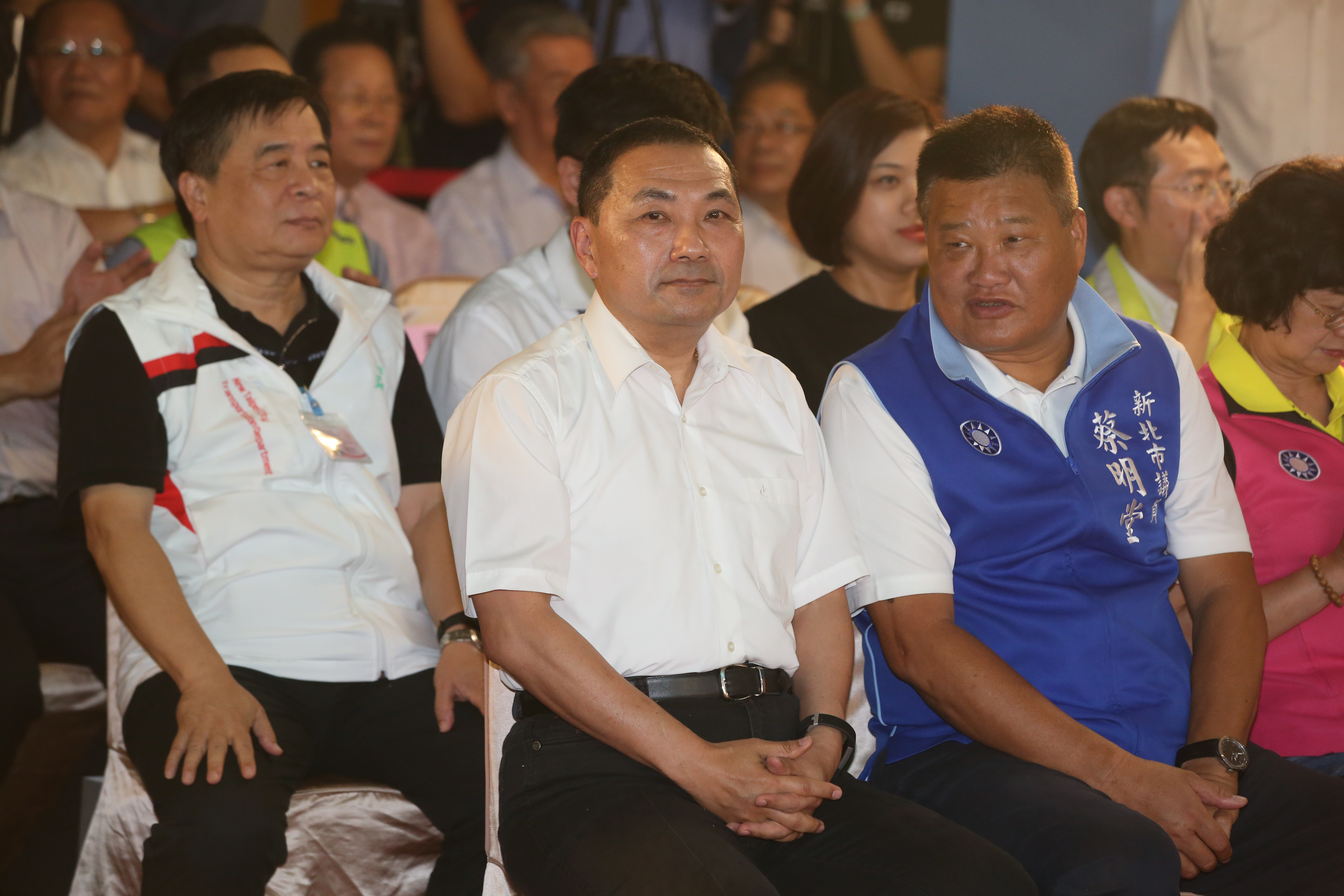 侯友宜的母親昨日過世，不過這幾日侯仍勤跑市政行程。（本刊資料照）