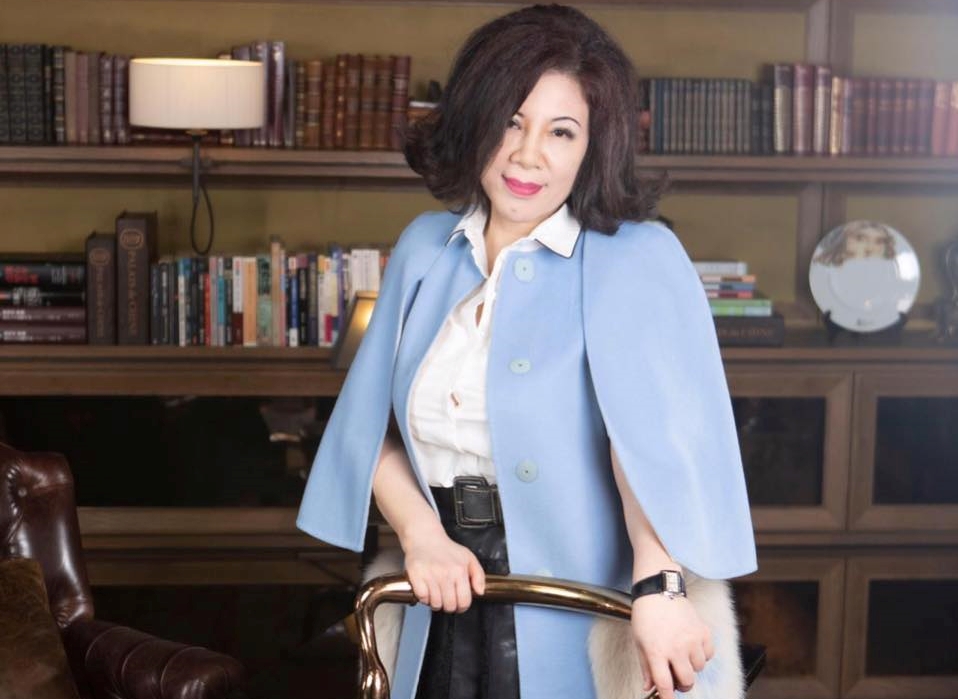 陳文茜透露，在心跳132、血壓180、血氧不足85%的情況下，用最後力氣衝上頂樓。（翻攝自陳文茜臉書）