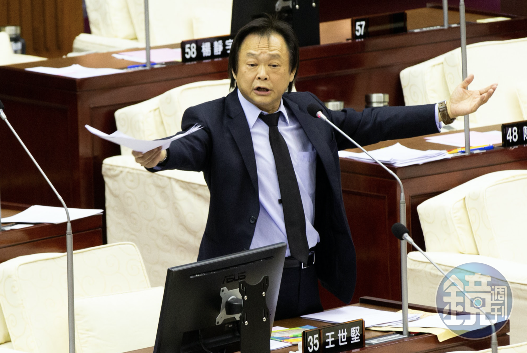針對黨內參戰台北市長人選,王世堅認為派出衛福部長陳時中「非常不好」。(資料照)