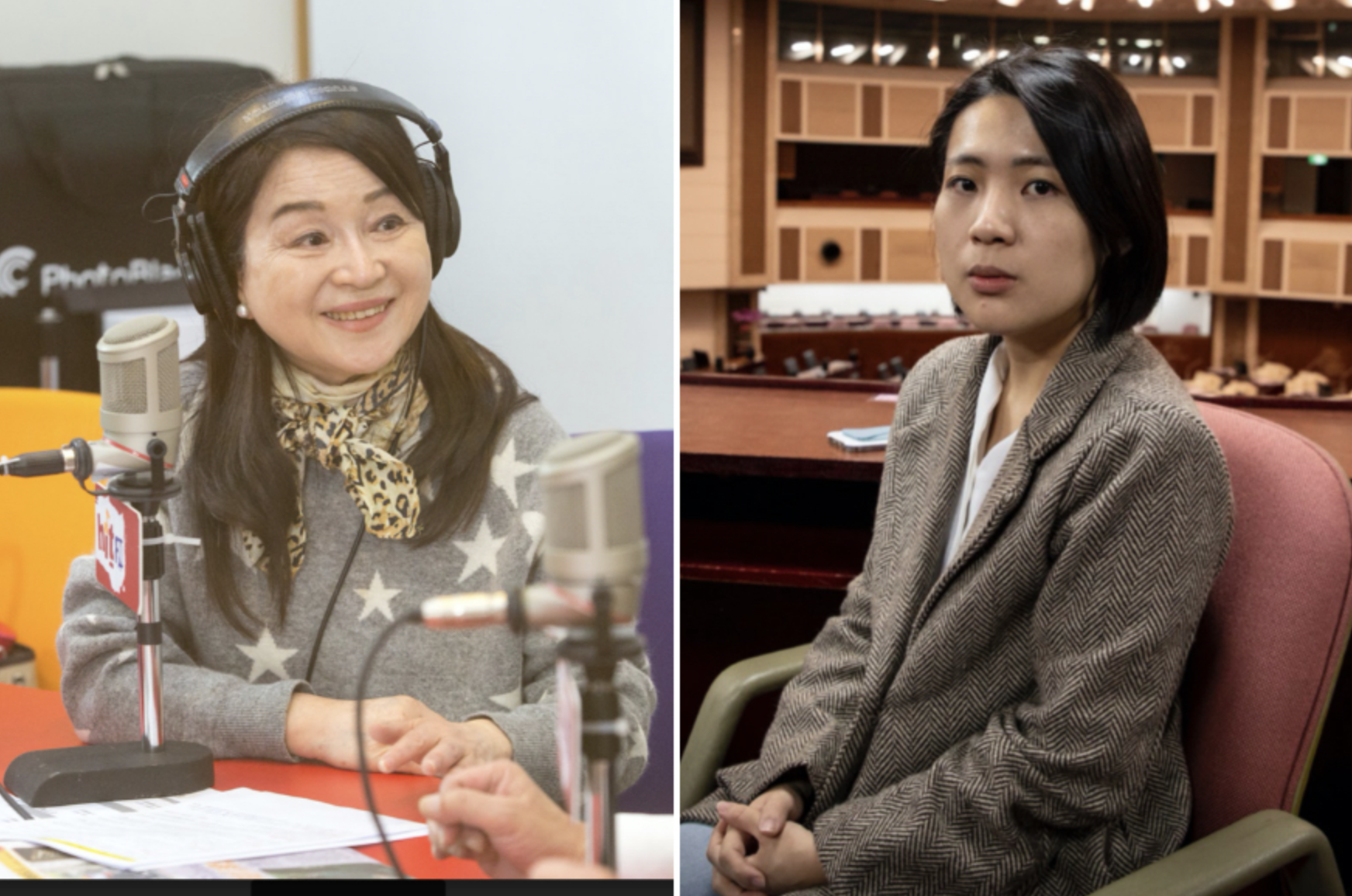 國民黨台北市議員徐巧芯（右）違停事件未落幕，近日又與資深媒體人周玉蔻（左）隔空開火。（資料照）