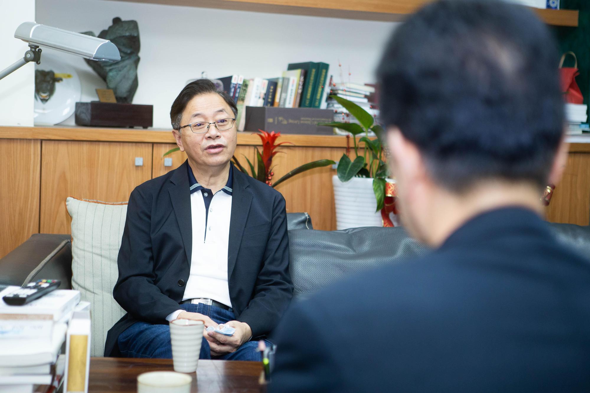 張善政原本昨天要拜會桃市議長邱奕勝,後因故取消,他坦言是他的個人疏忽,給議長造成不便很不好意思。(趙少康辦公室提供)