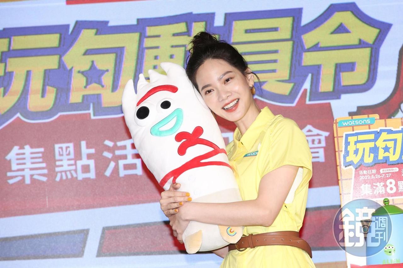 曾之喬今出席屈臣氏集點活動。