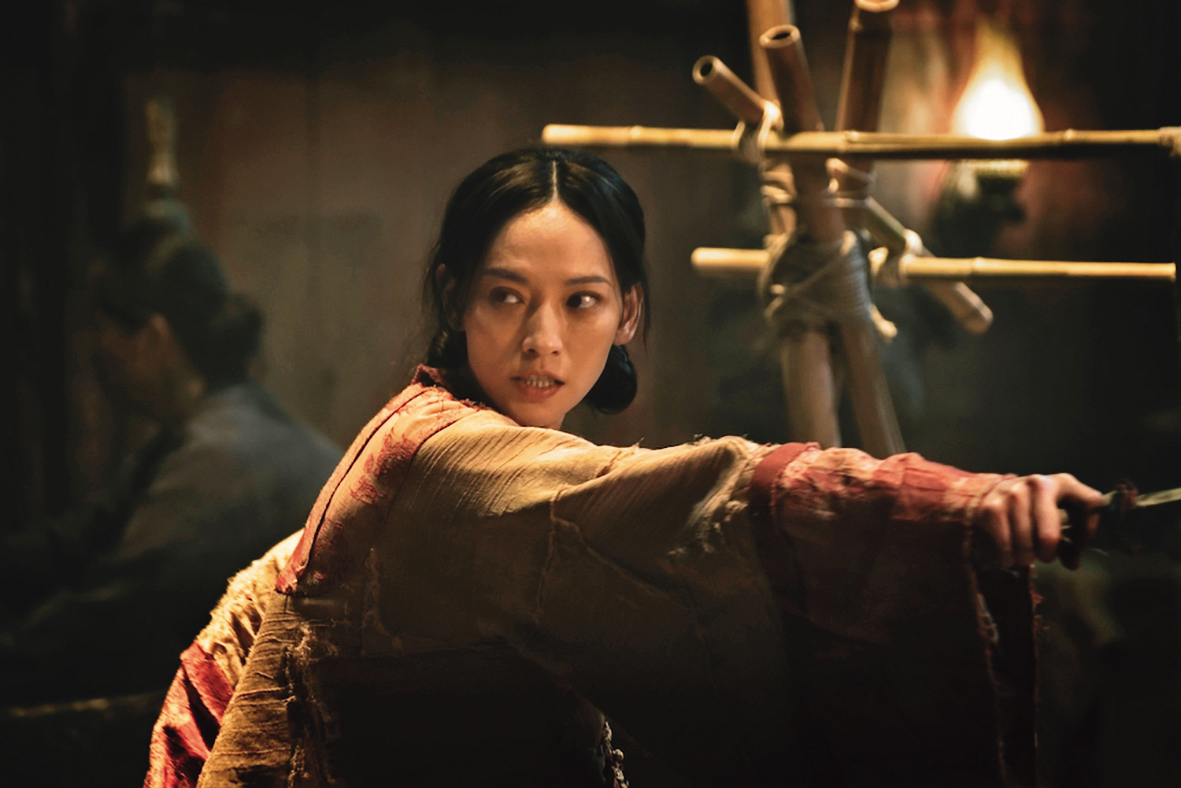 姚以緹主演的VR作品《女海盜：成名之路》靈感來自19世紀亞洲知名女海盜鄭一嫂的故事。（綺影映畫提供）