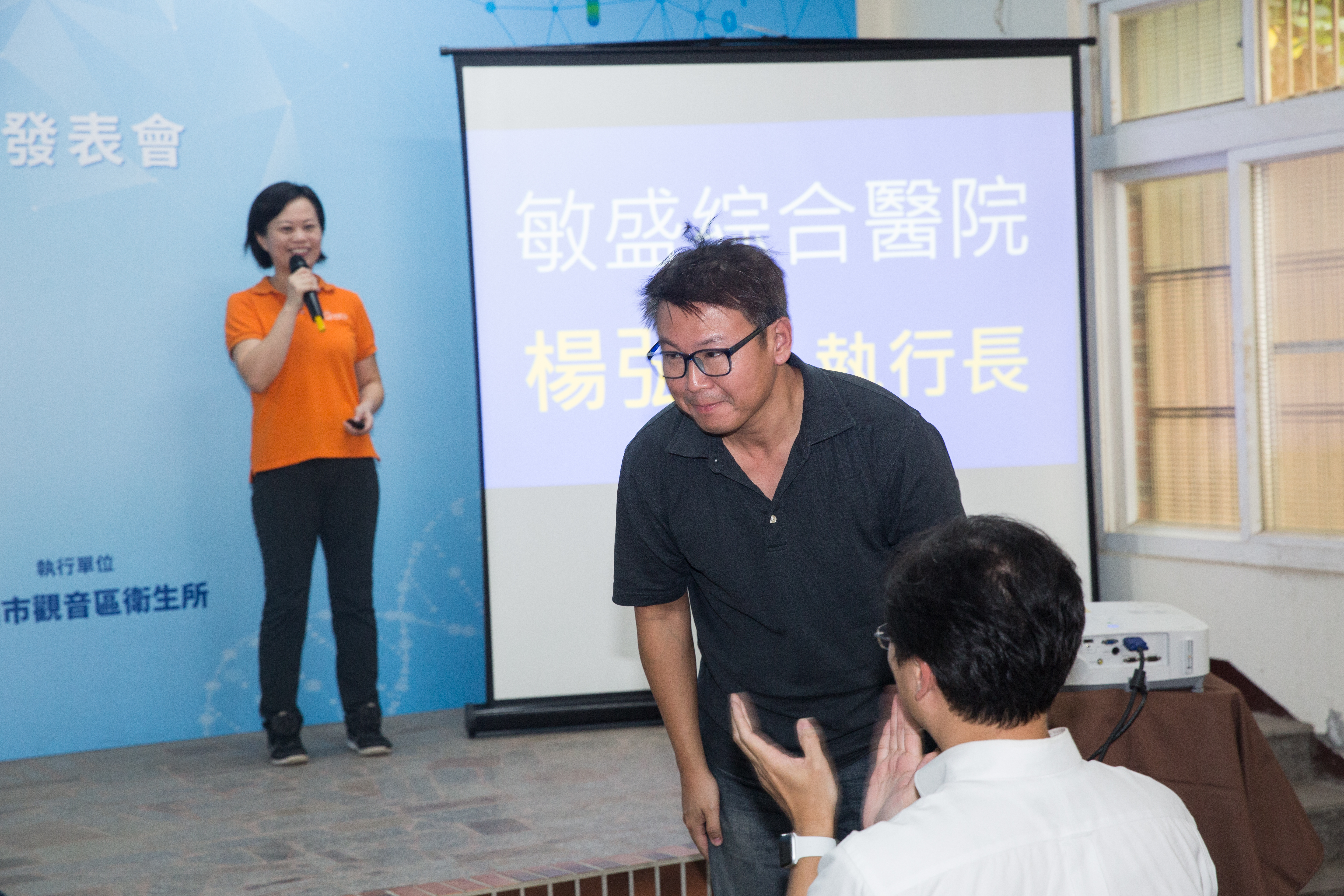 楊弘仁說，全力支持照顧且保護同仁的安全，敏盛責無旁貸。。（本刊資料照）