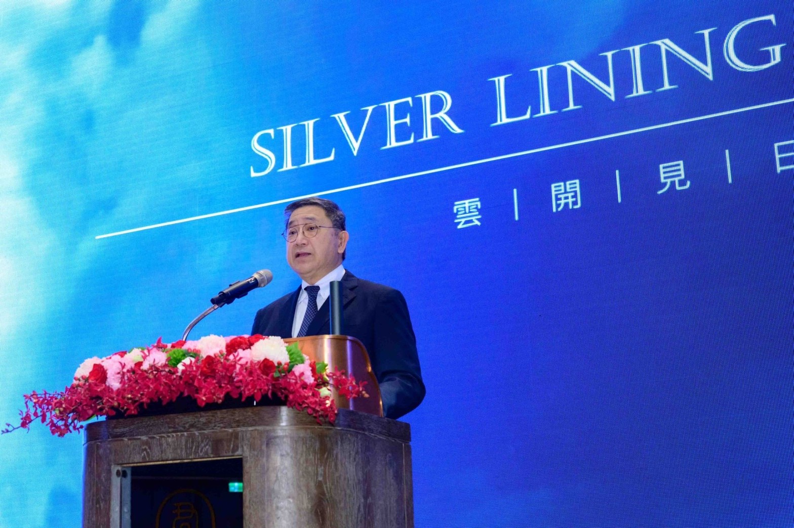 台泥董事長張安平今（26日）天在台泥股東會，具體說明了台泥轉型與資產活化的相關規畫。（台泥提供）