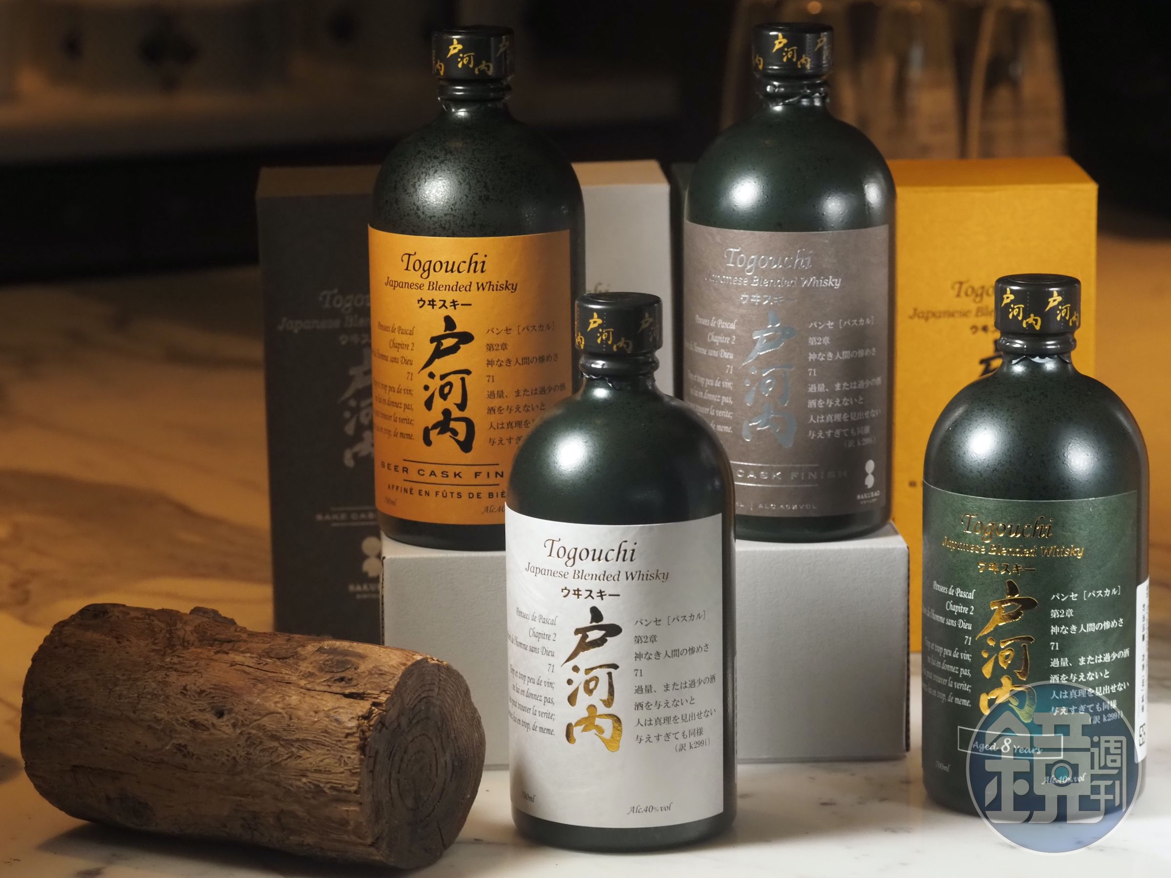 櫻尾釀造的威士忌，過去以生產進口原酒的調和款為主，今年首度發表日本原生的單一麥芽威士忌。