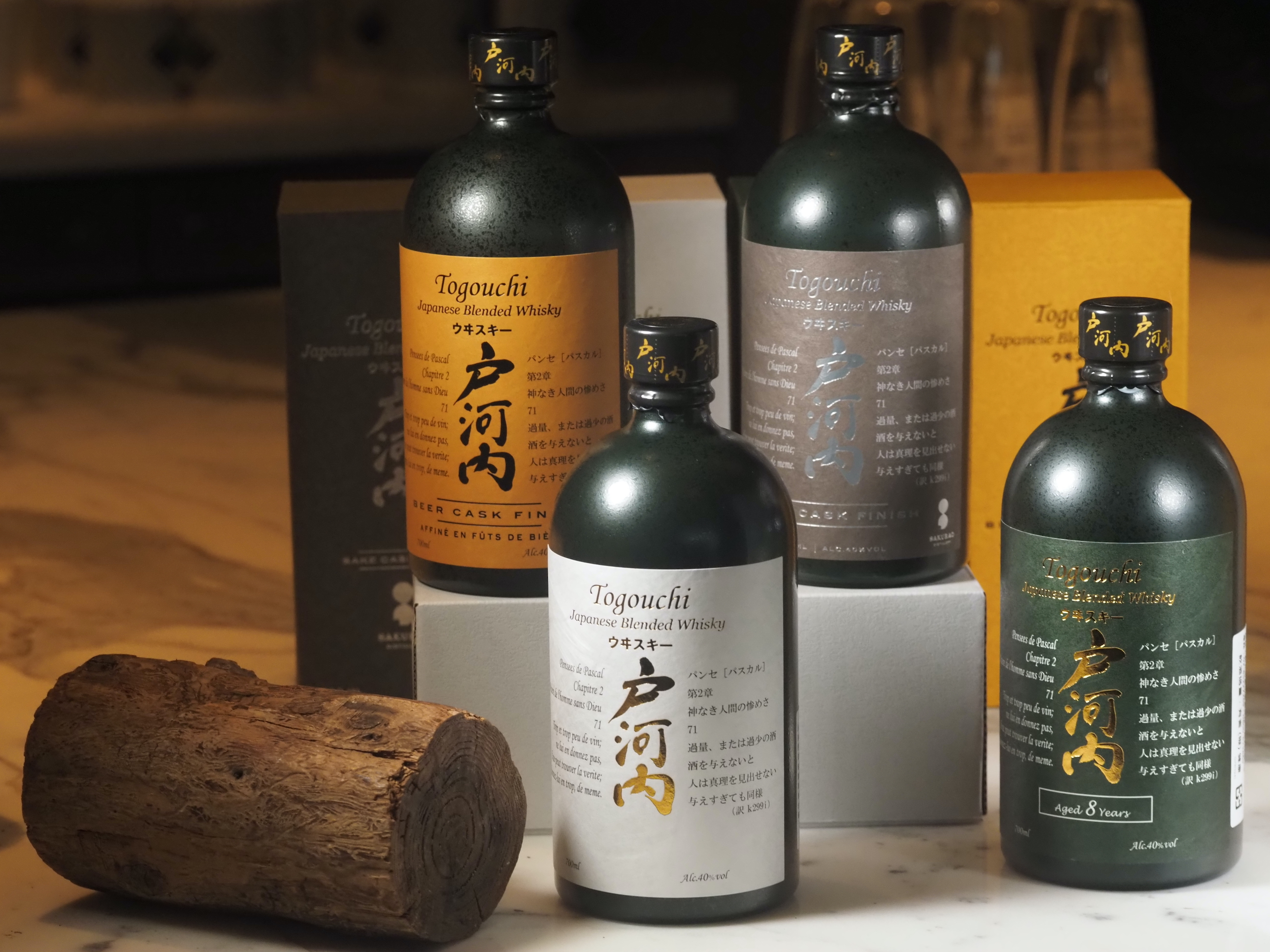 櫻尾釀造的威士忌，過去以生產進口原酒的調和款為主，今年首度發表日本原生的單一麥芽威士忌。