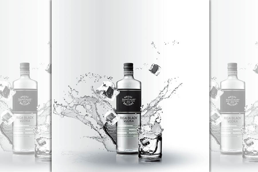 伏特加的喝法多元，純飲、凍飲、加冰皆宜。這款來自拉脫維亞的Riga Black伏特加有百年歷史，採用木炭與白銀過濾。