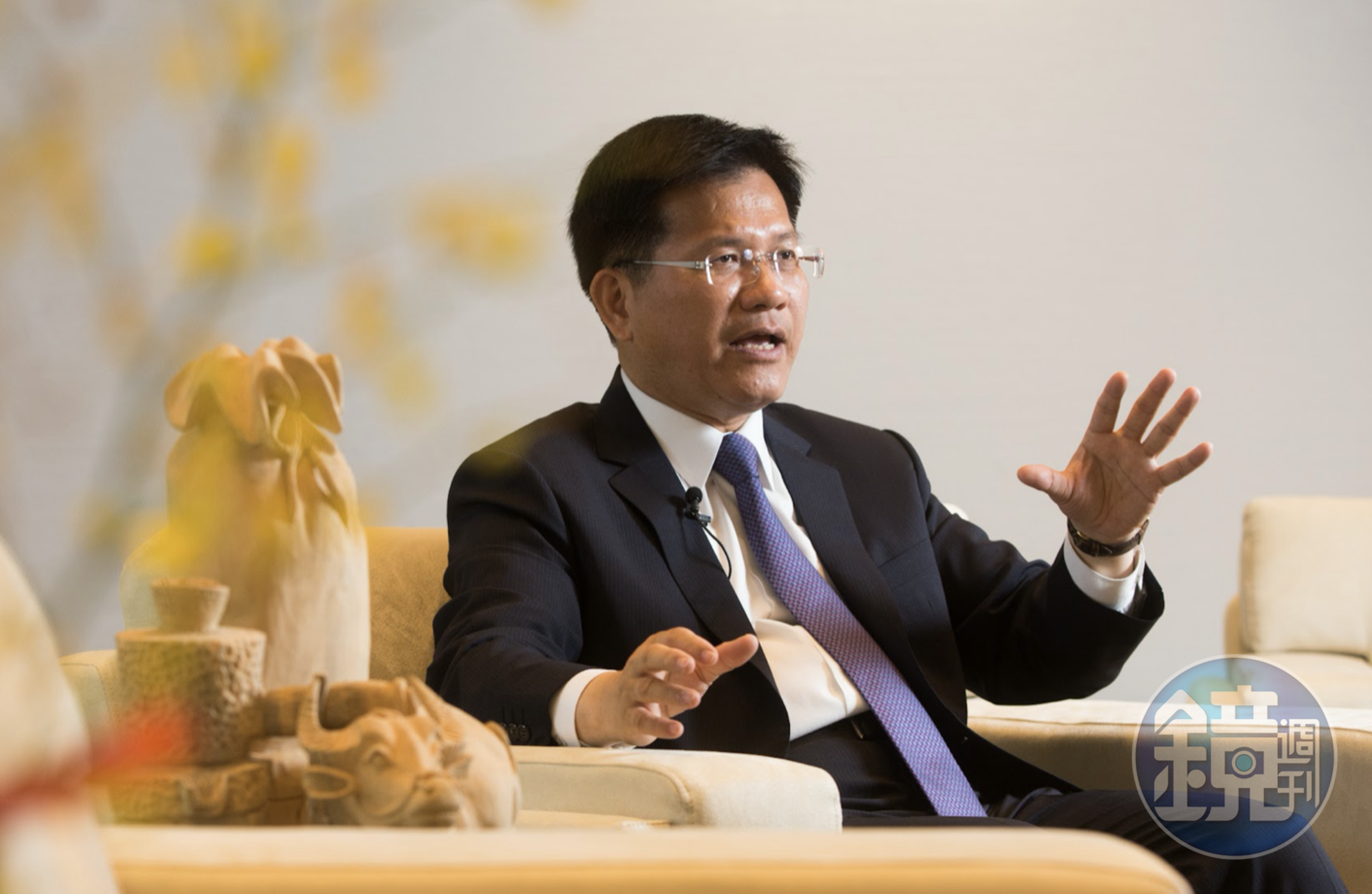 九合一選戰倒數6個月,交通部前部長林佳龍積極爭取民進黨台北市長提名。