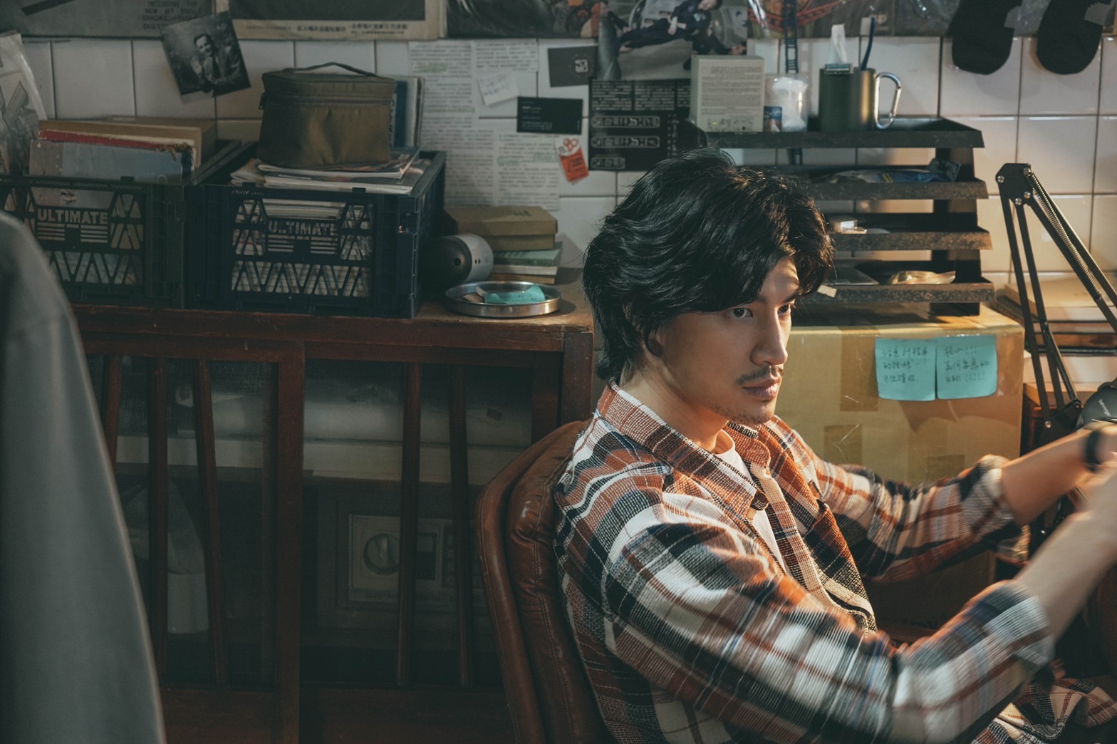 將在北影首映的《滴水的推理書屋》，由新生代演員羅宏正挑戰不同戲路。（台北電影節提供）