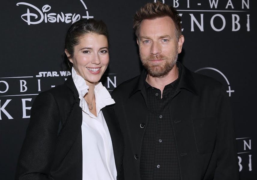 瑪麗伊莉莎白文斯蒂德（左）與伊旺麥奎格（右）首度同台亮相。（Disney+提供）