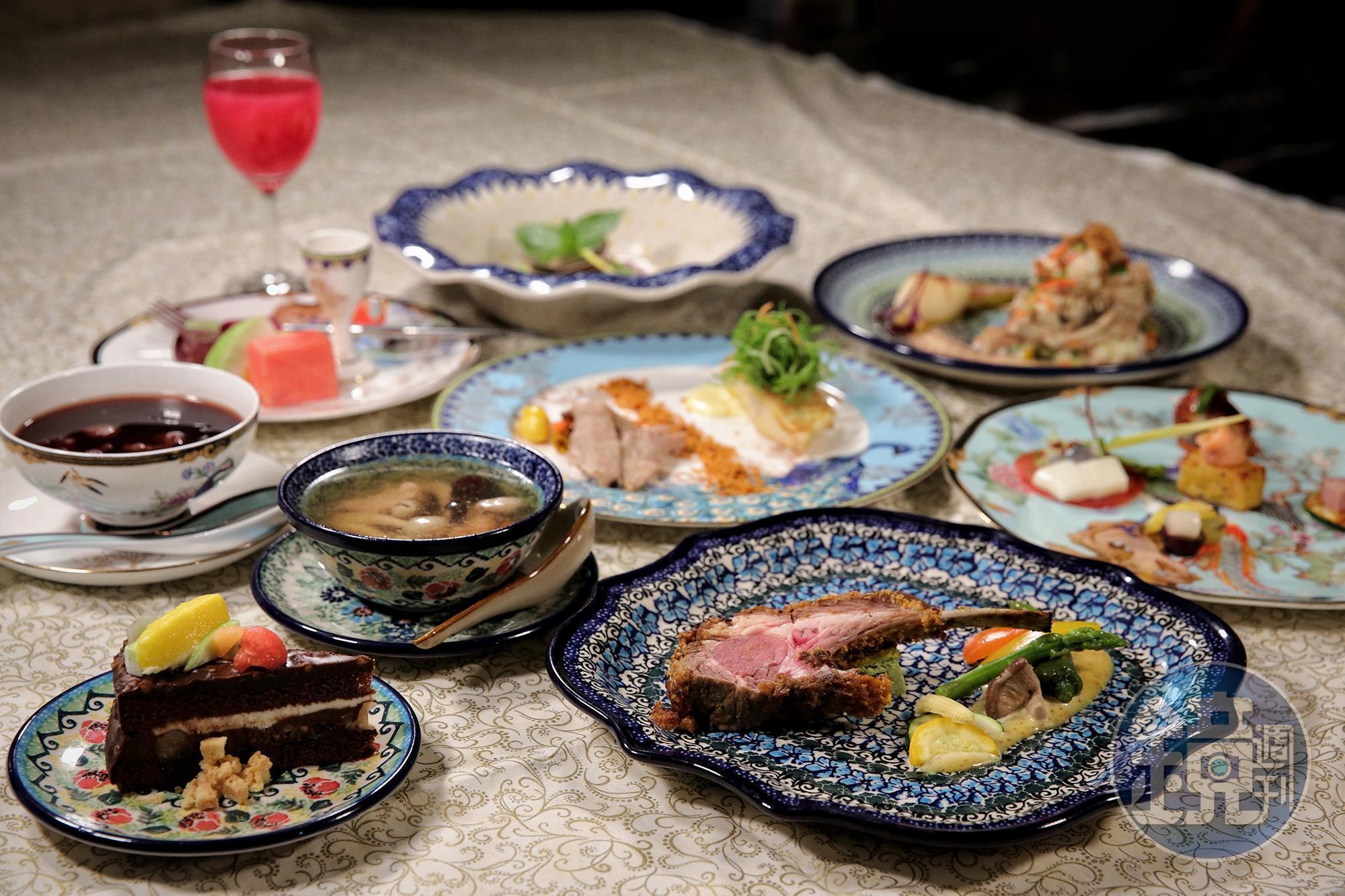 試營運期間,房費包含一泊二食,可在飯店裡品嘗主廚精心準備的豐盛晚餐。
