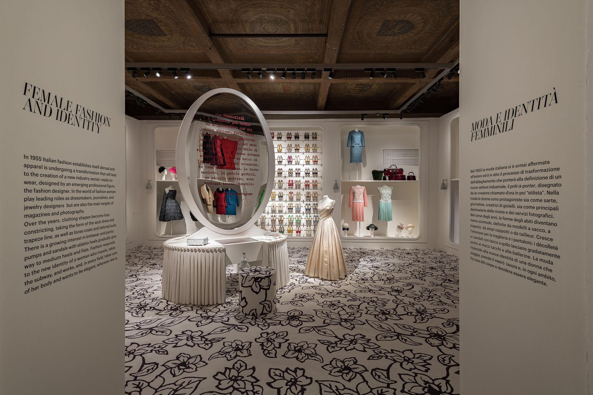 Salvatore Ferragamo本月份於佛羅倫斯的Salvatore Ferragamo博物館,年度特展《Women in Balance》開展。(Salvatore Ferragamo提供)