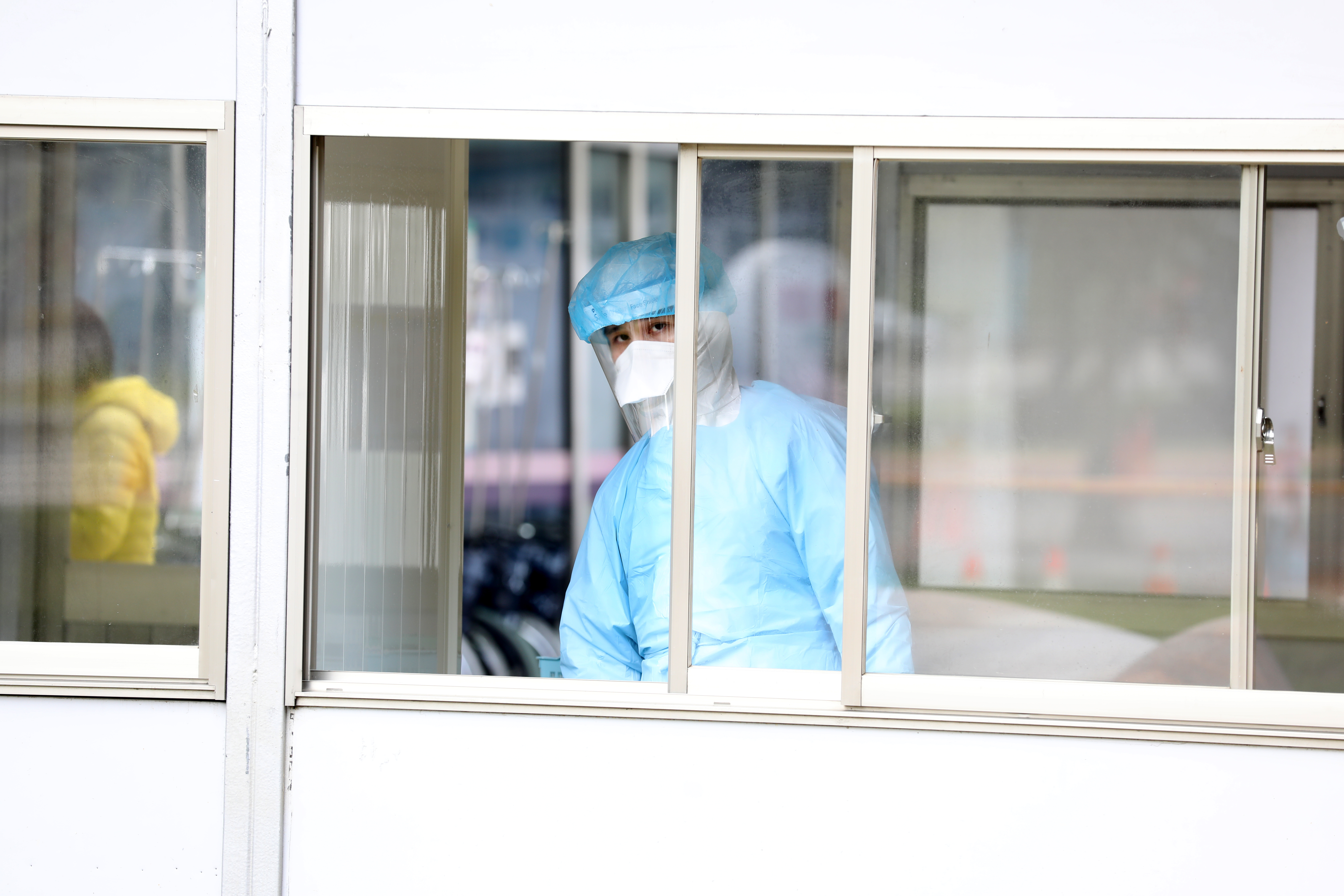 本土疫情持續延燒。示意圖。（資料照）