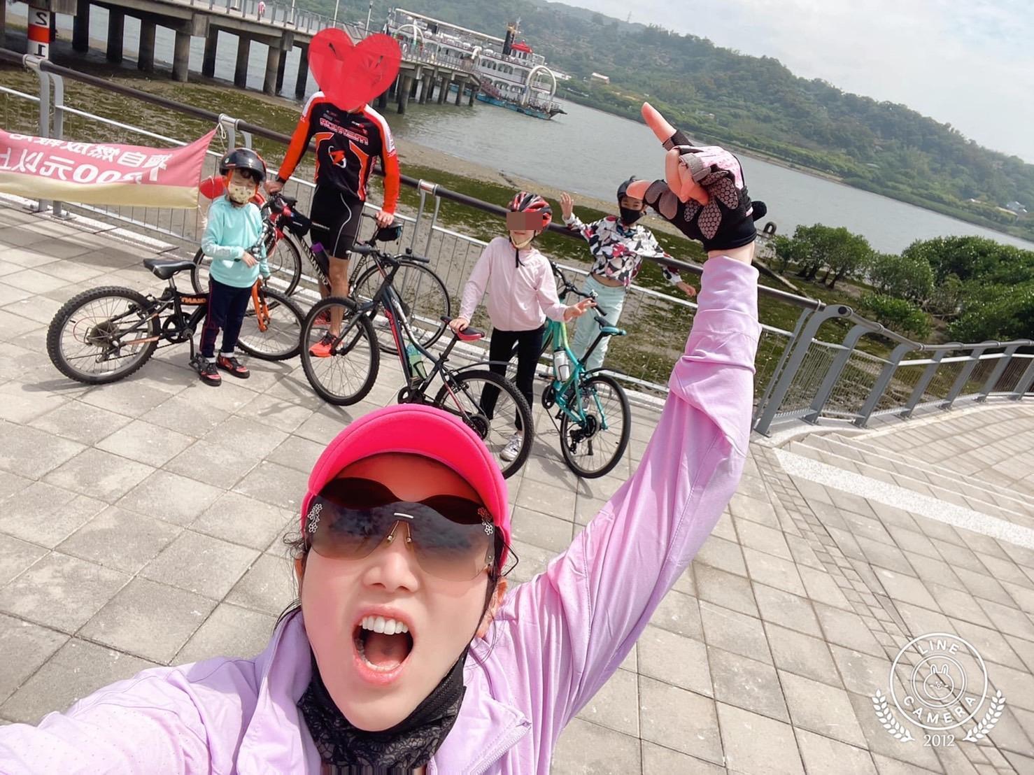 廖家儀返台三個月帶家人環島旅行。（翻攝臉書）