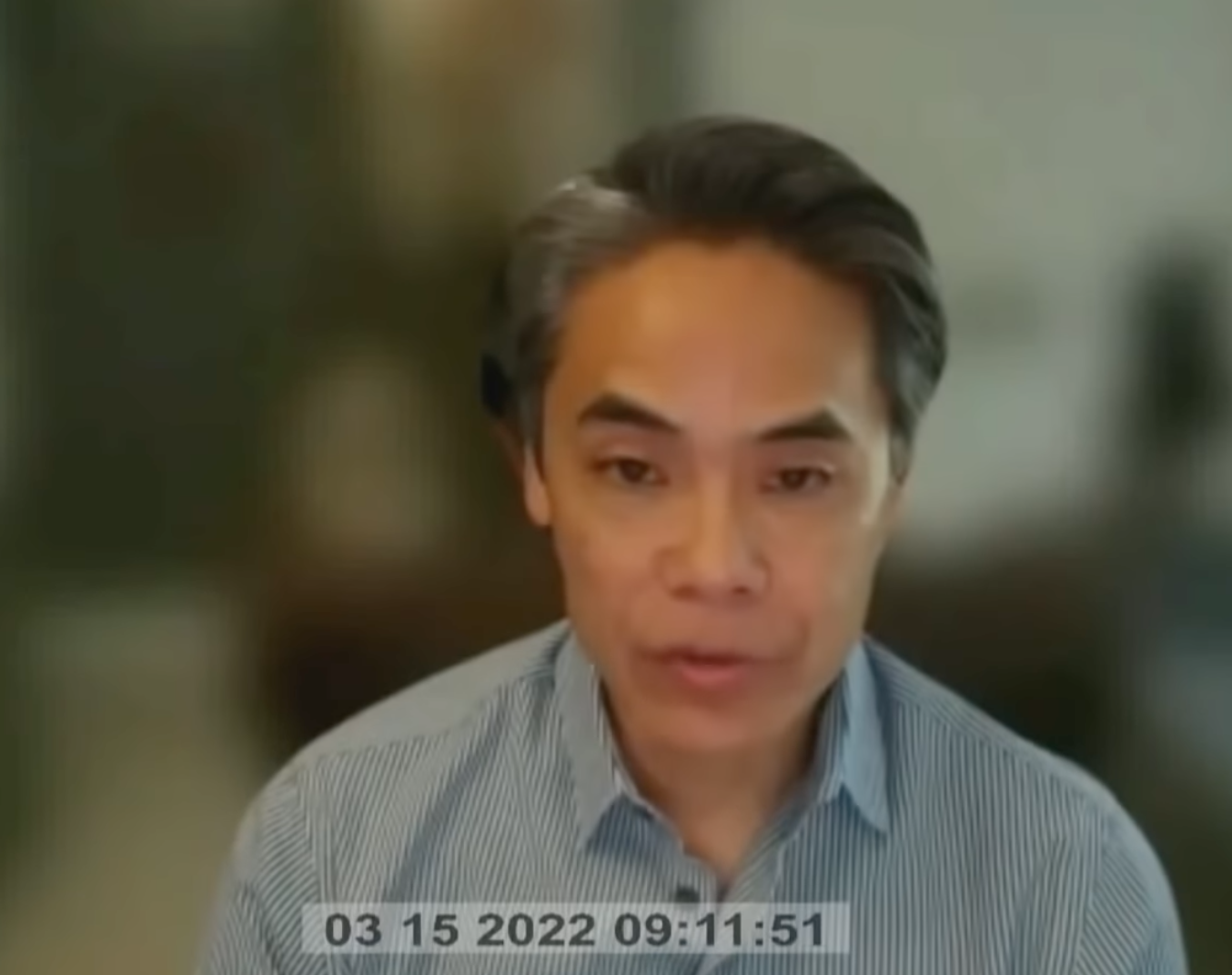 華特濱田表示會刪安珀的戲,純粹只是因為她跟男主角沒火花,不用牽扯到強尼。(翻攝Law&Crime Network YouTube)