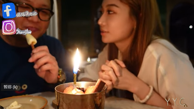 納豆與依依互動非常甜蜜。（翻攝自依依YT）