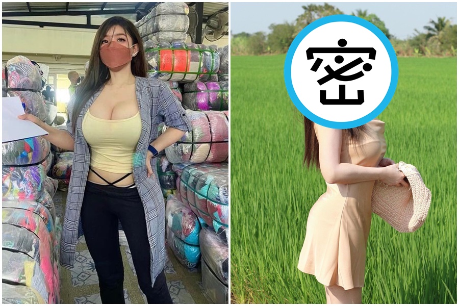 泰國網紅DJ「Niparat konyai」繼上次化身菇農後，再化身倉管同樣引起討論。（翻攝自Niparat konyai IG）