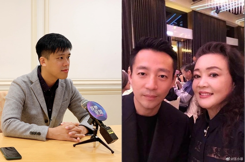 台灣狗仔葛斯齊與汪小菲、張蘭母子正面交峰，火藥味十足。（翻攝汪小菲微博、葛斯齊臉書）