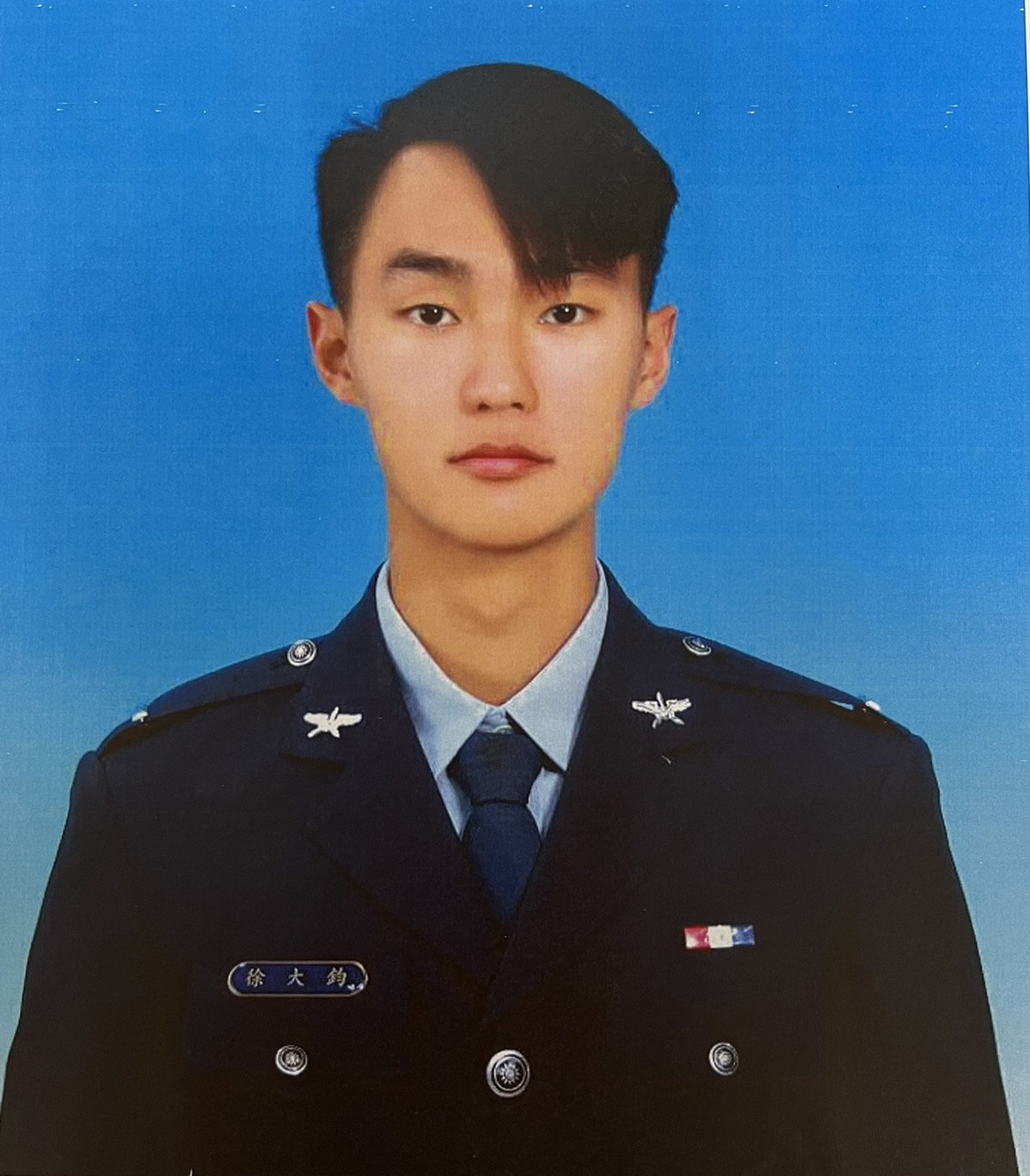 上午發生AT-3教練機墜毀事件，飛官徐大鈞少尉不幸殉職。（國防部提供）