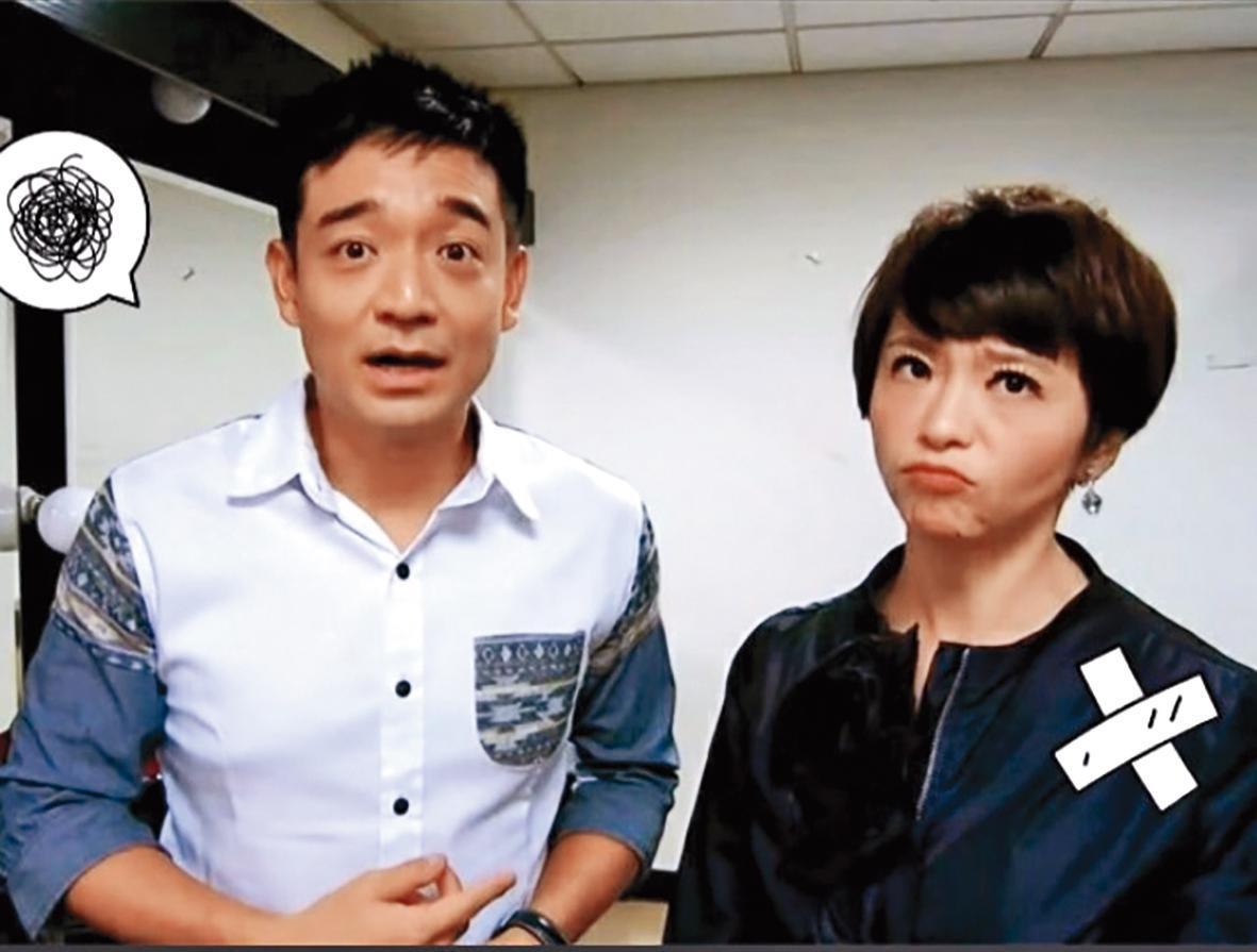 主播岑永康（左）、張珮珊（右）夫妻之前待過TVBS。謝向榮曾開玩笑說：「比較優秀的都被挖走了，像蘇逸洪，岑永康、蕭子新、許建國、姚崑崙，全部離開公司。」（翻攝自岑永康張珮珊窩幸福臉書）
