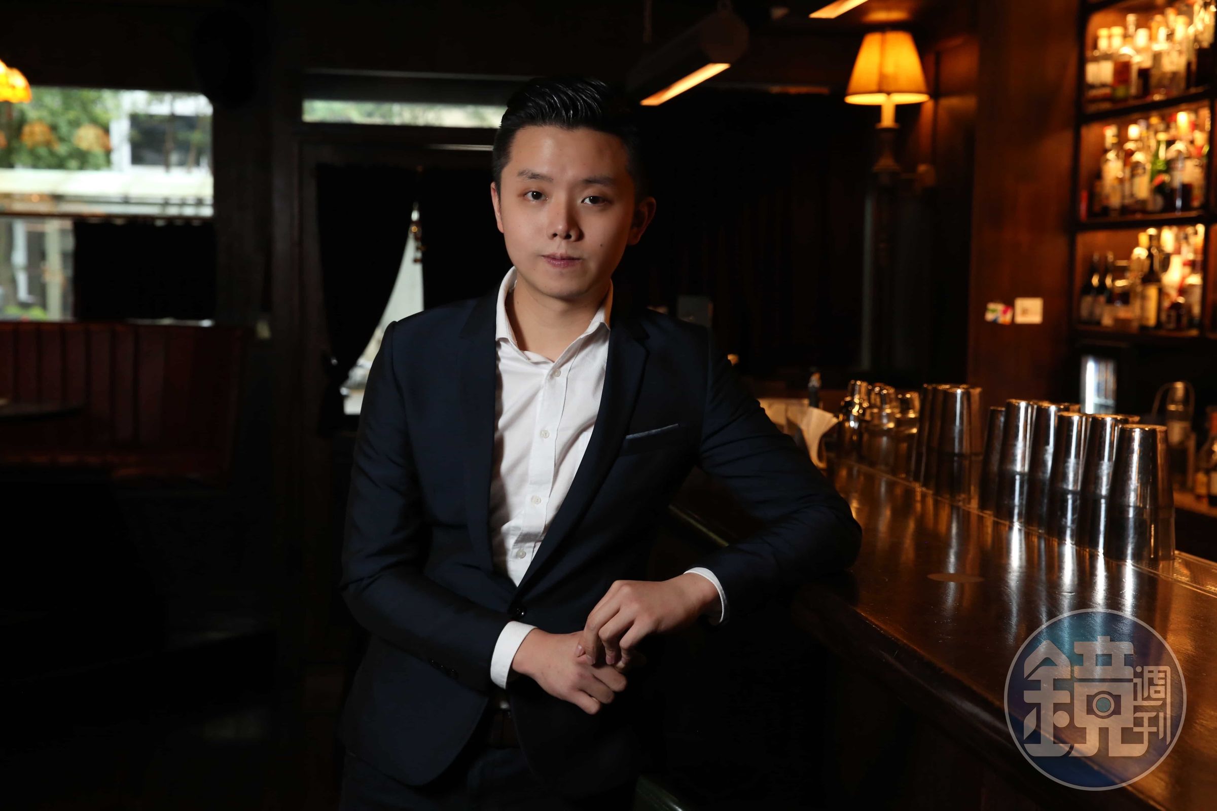 相當年輕，卻也很有原則與堅持的 The Public House主理人吳書維。