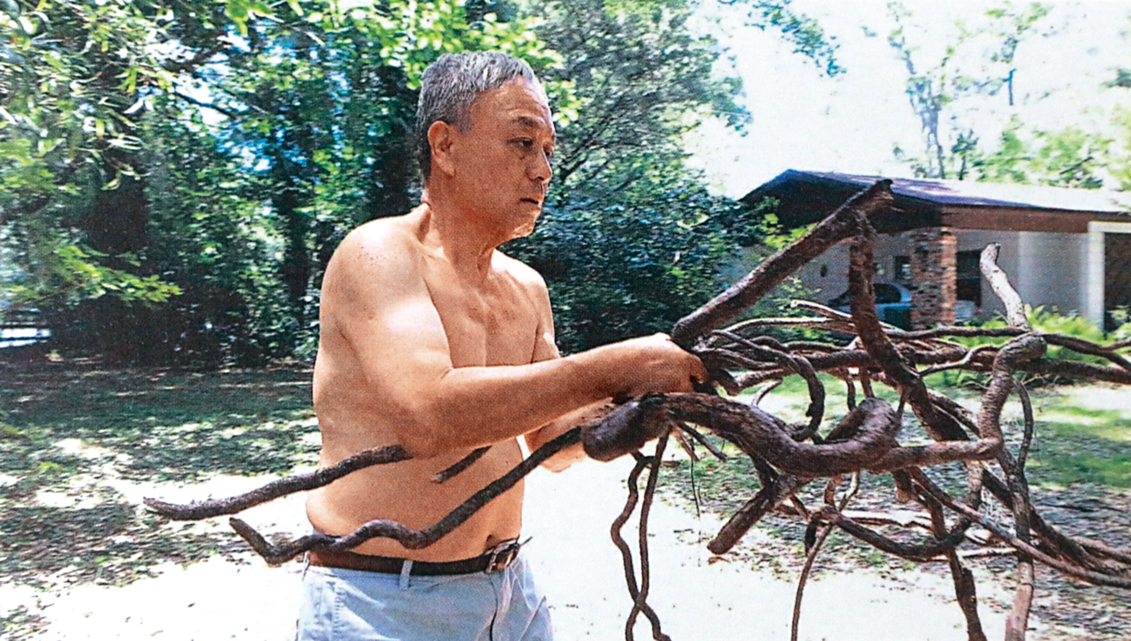 周文偉在佛州的老宅，據房仲說，周氏夫妻相當節約，大多親力親為整修房屋。（翻攝《您所不知的美國》）