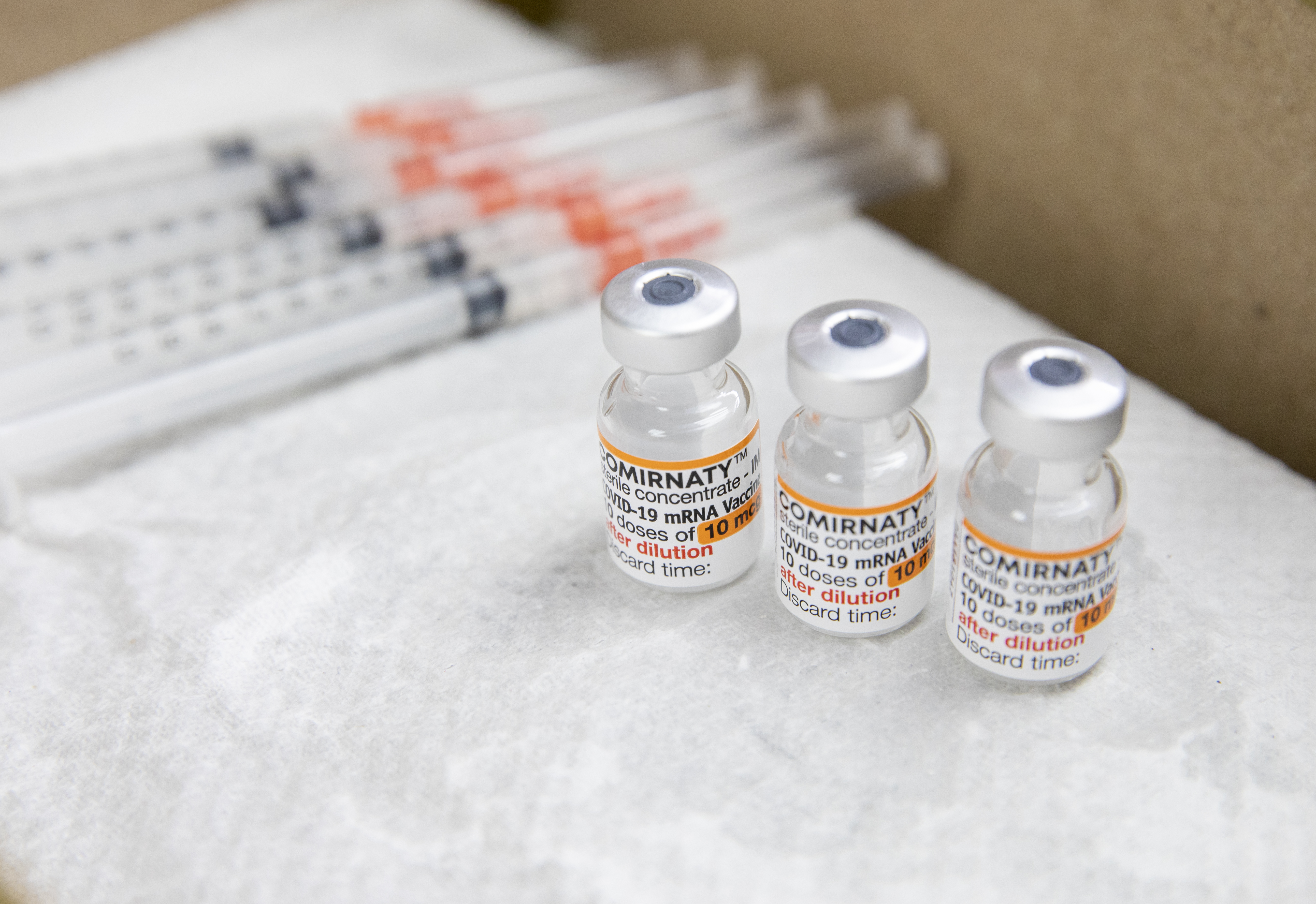 台灣採購的第四批兒童BNT今天抵台，共有59.04萬劑可供施打。（示意圖，本刊資料照）