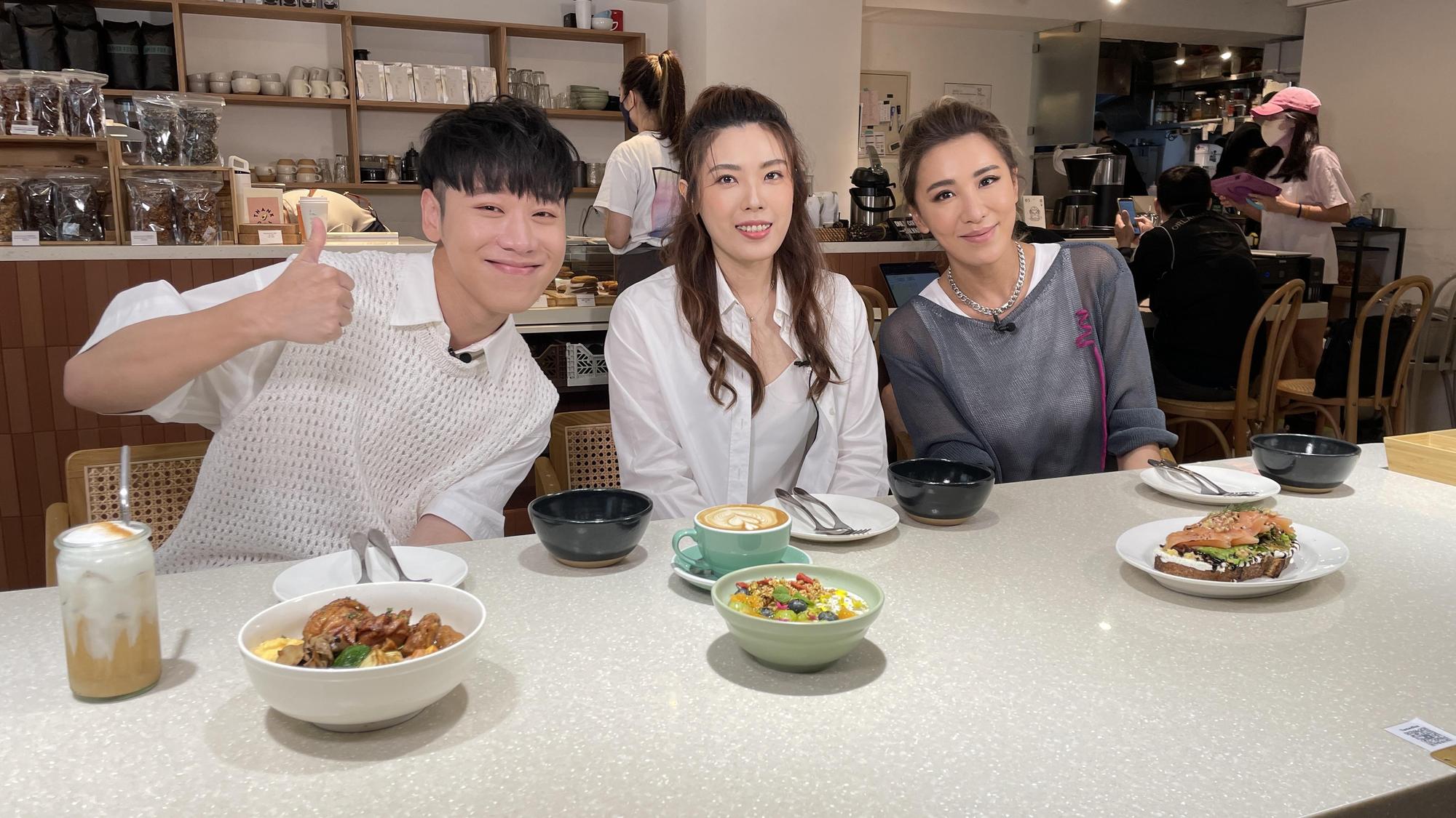 理科太太上《食尚》全新網路版,自曝感情狀態。(TVBS提供)