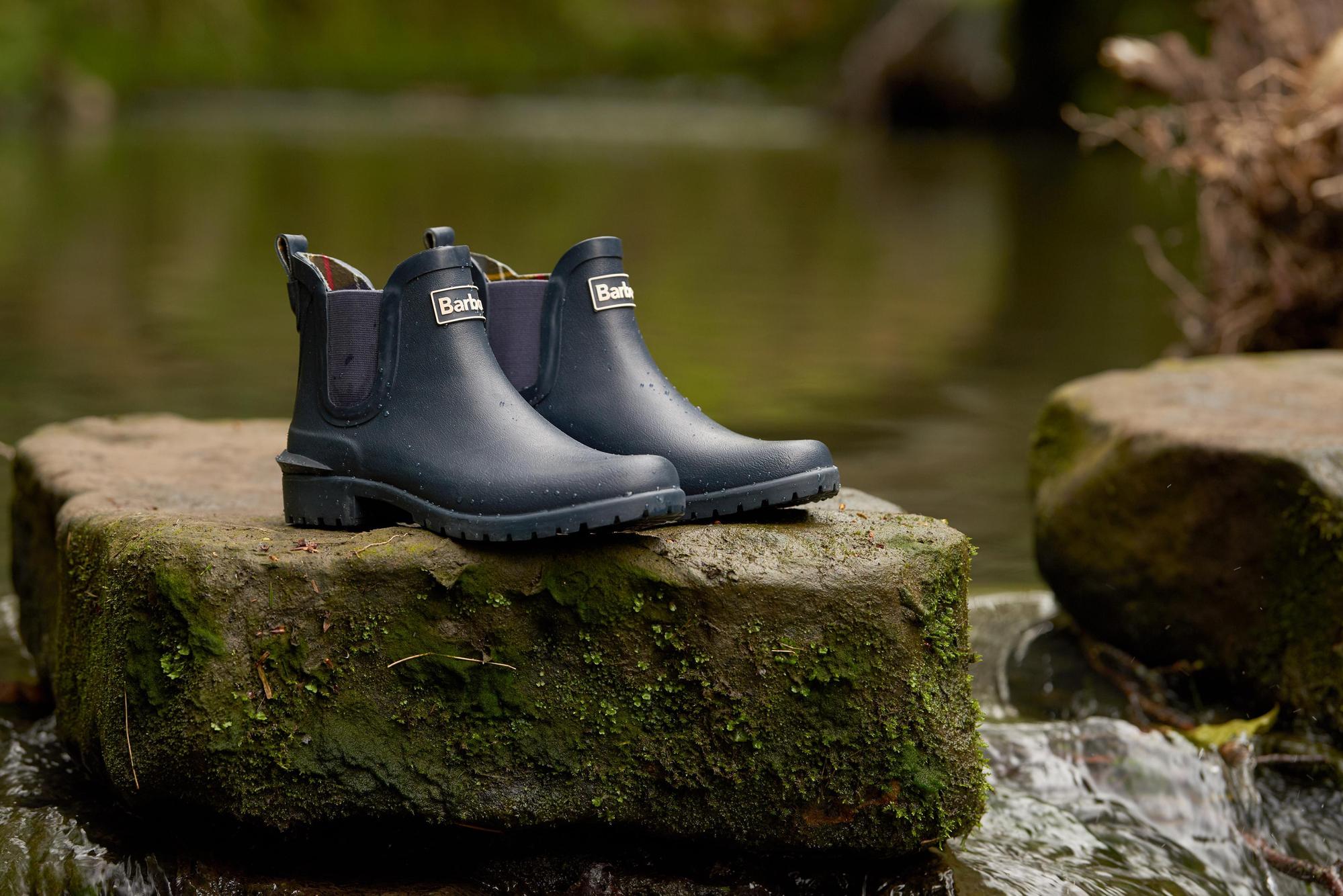 Wilton短筒雨靴 NT$3,600 Barbour。（Barbour提供）