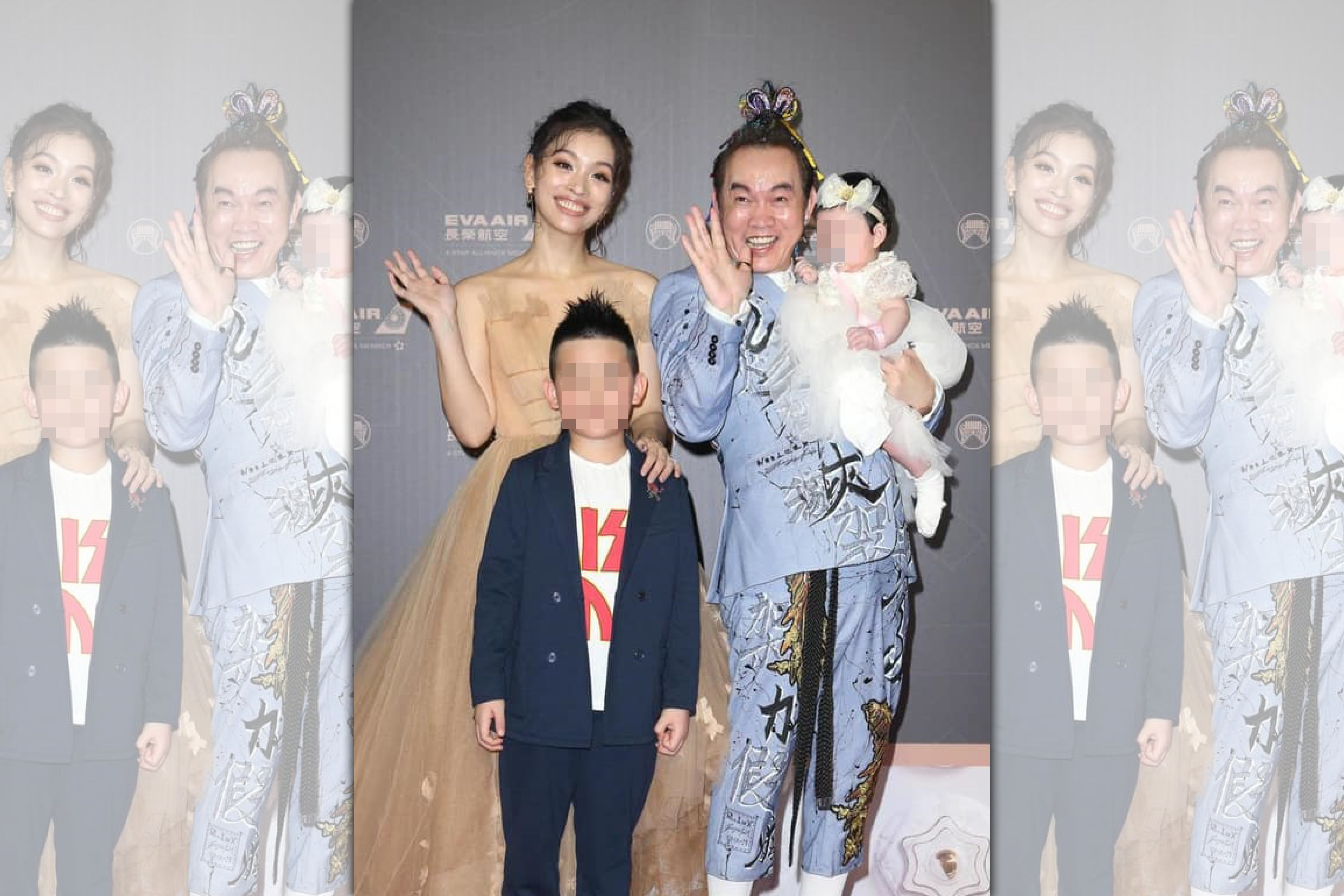 兒子確診康康與老婆「分居」照顧。（翻攝自康康臉書）