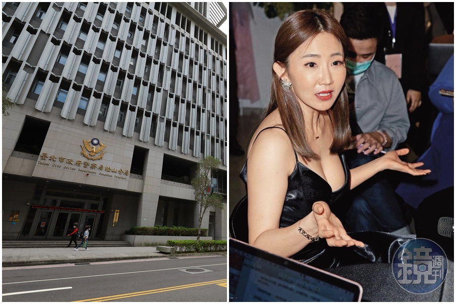 藝人謝忻發生私密照外洩，松山分局卻外洩報案畫面，分局長因此被記申誡。（本刊資料照）