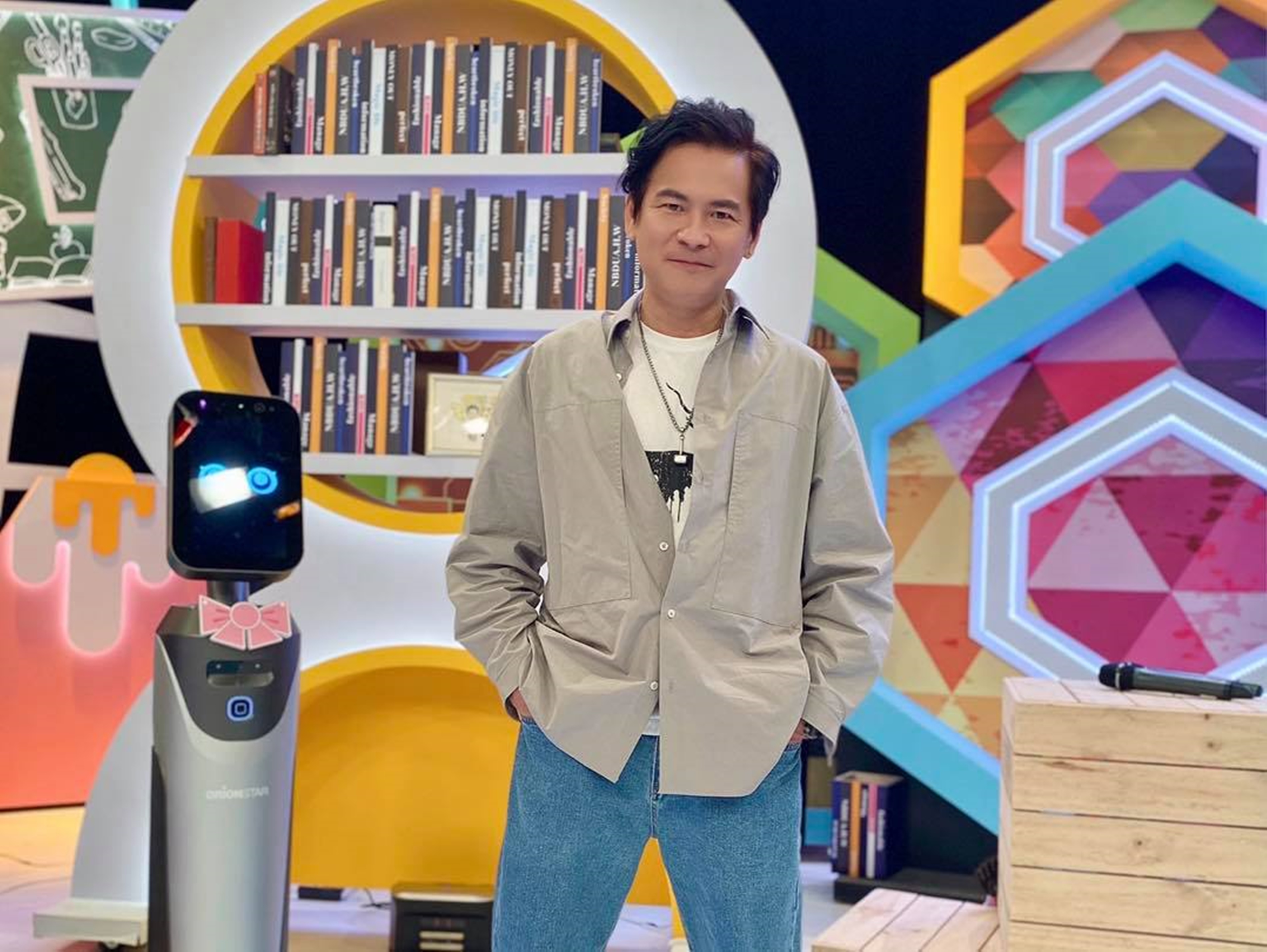 馬國賢坦言演藝工作的接觸風險有時讓他感到擔心。（艾迪昇提供）