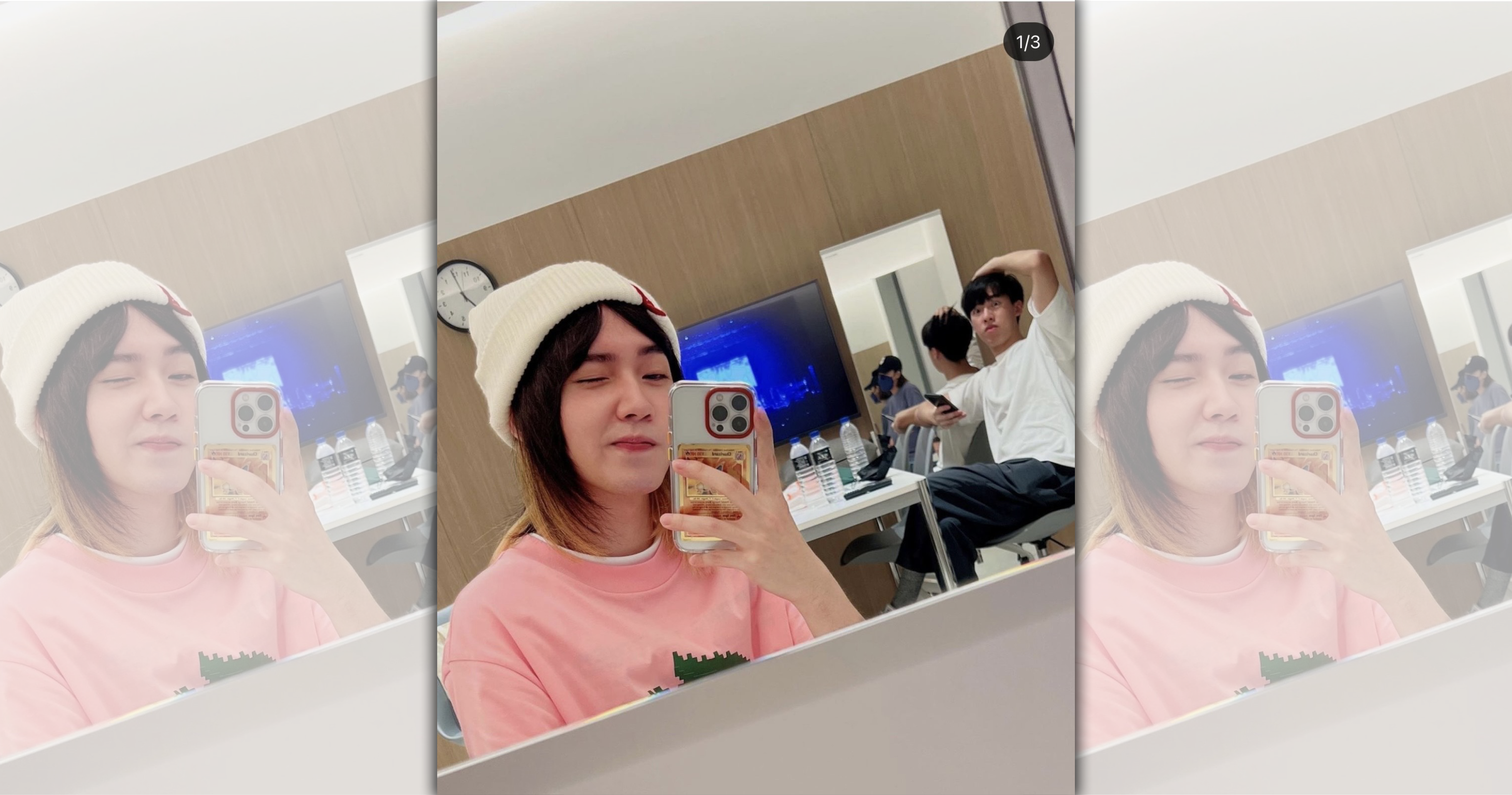 持修被誤認是女孩。（翻攝自持修IG）