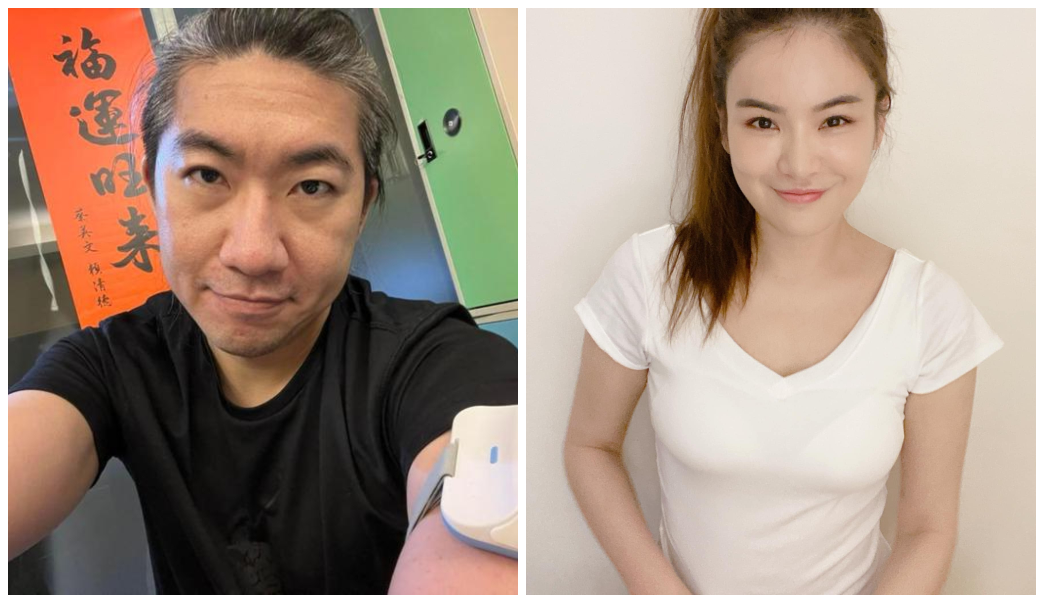 陳沂（右圖）將對史書華（左圖）提告。（翻攝陳沂／史書華臉書）