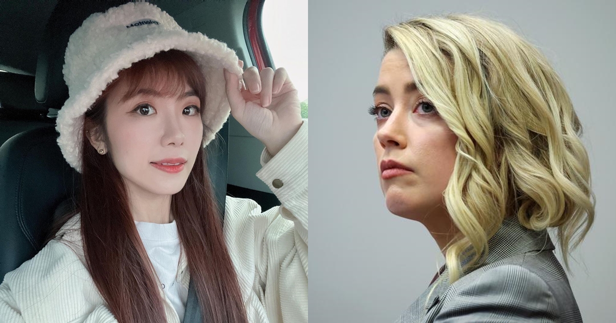 好萊塢Amber（右）暫時退場後，換台灣Amber出招了。（東方IC、翻攝自IG@hcamber72）