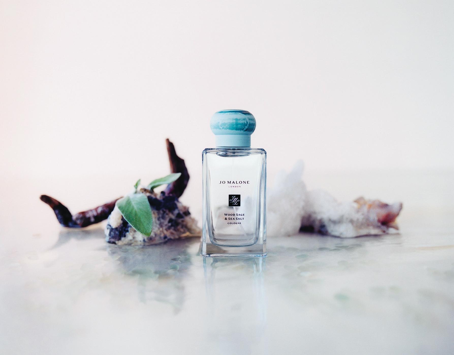 Jo Malone London推出2022年英倫遨游系列。鼠尾草與海鹽香水 NT$5,450/100ml(Jo Malone London提供)